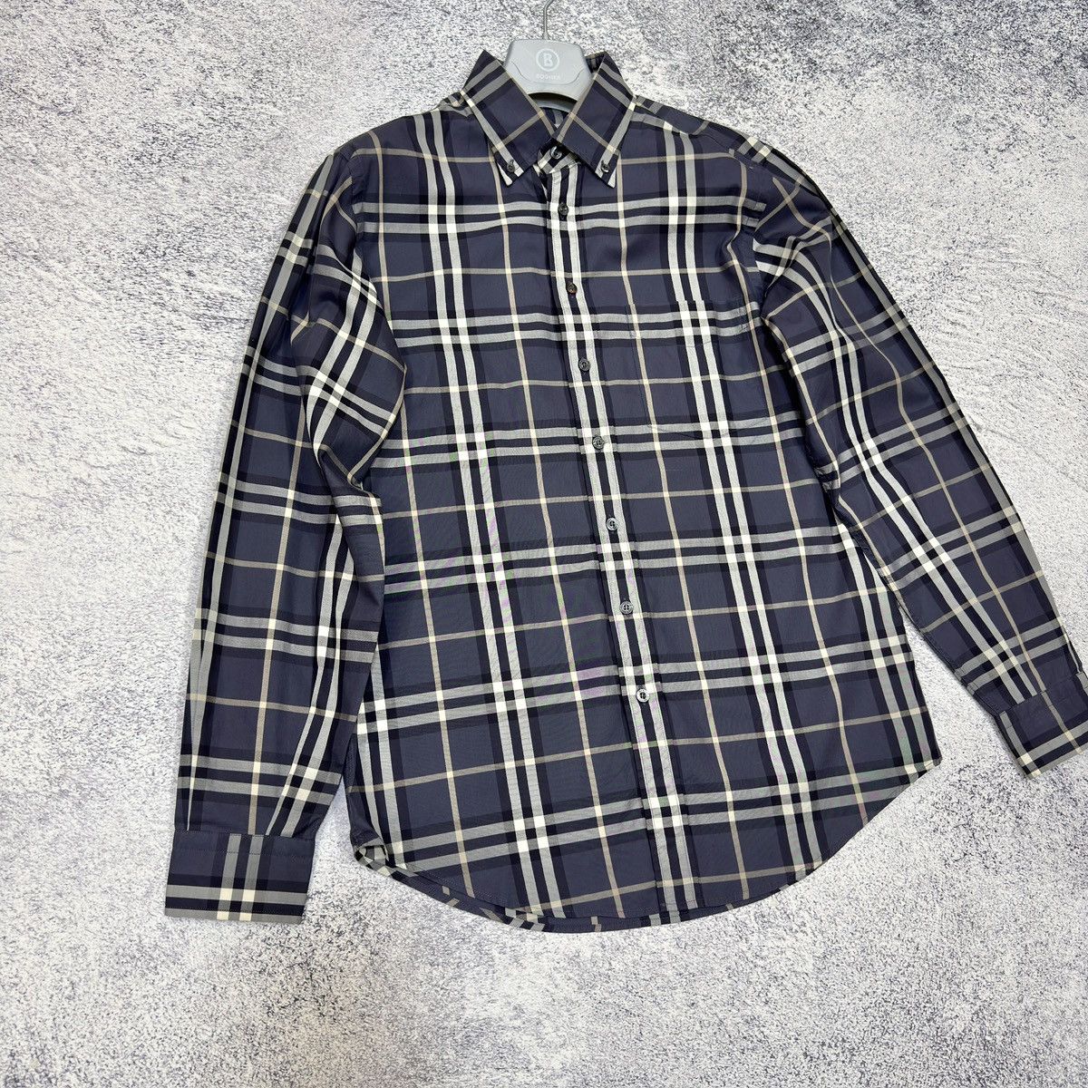 Burberry Burberry Mens Cotton Shirt M size Size US M / EU 48-50 / 2 - 2 Thumbnail