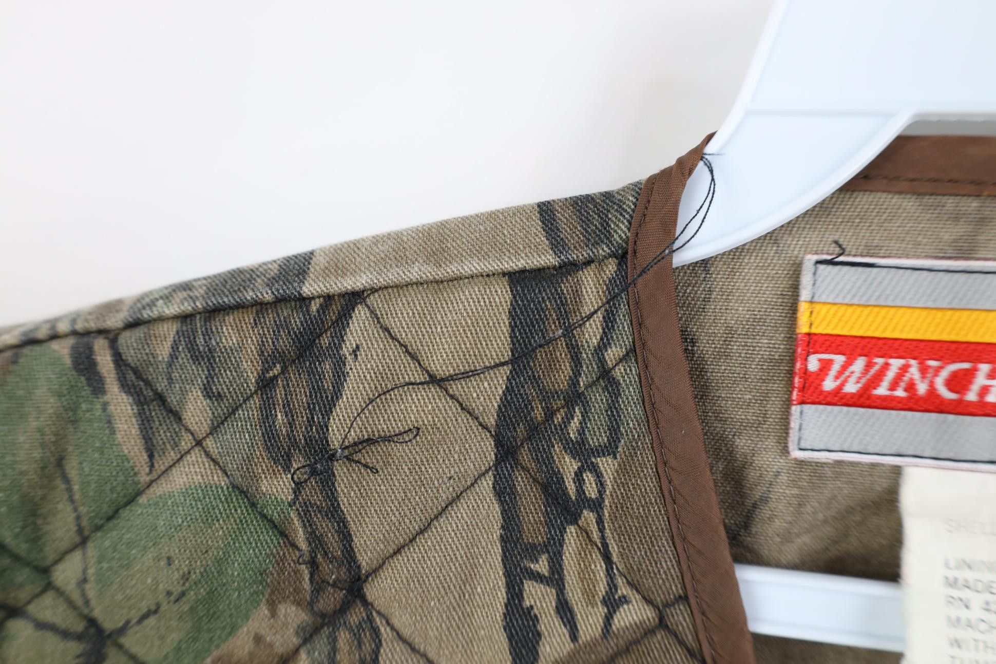 Winchester Vintage 90s Winchester Trebark Camouflage Hunting Vest Size US M / EU 48-50 / 2 - 8 Thumbnail