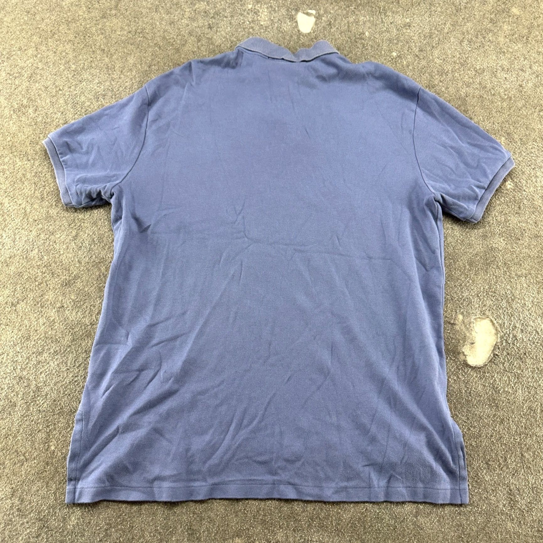 Polo Ralph Lauren VINTAGE Polo Ralph Lauren Polo Shirt Mens L Blue Regular Fit 90s Cotton Short Sleeve Button Collar Size US L / EU 52-54 / 3 - 4 Thumbnail