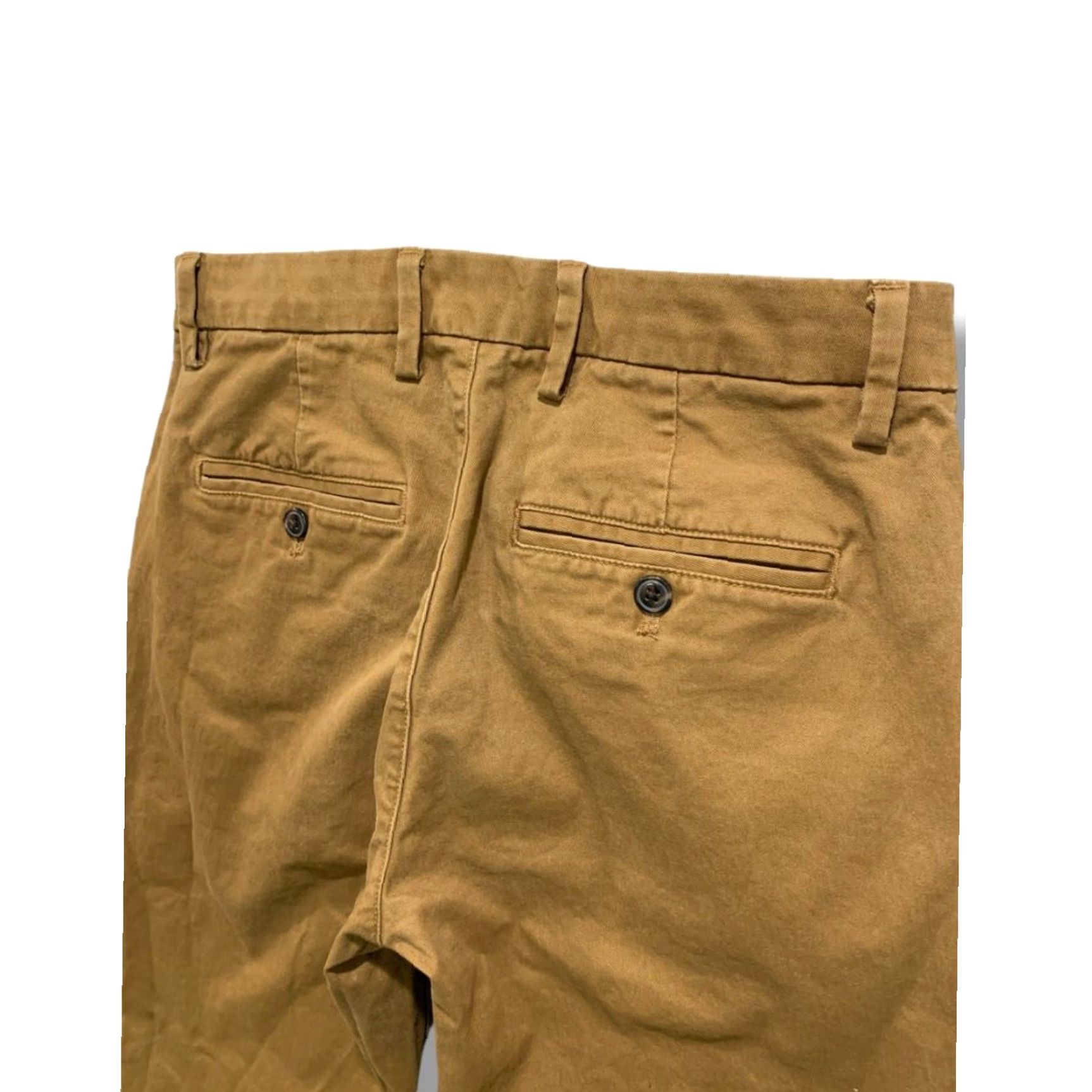 Gap Gap Mens Essential Khaki Slim Brown Pants 28 x 30 Size US 28 / EU 44 - 4 Thumbnail