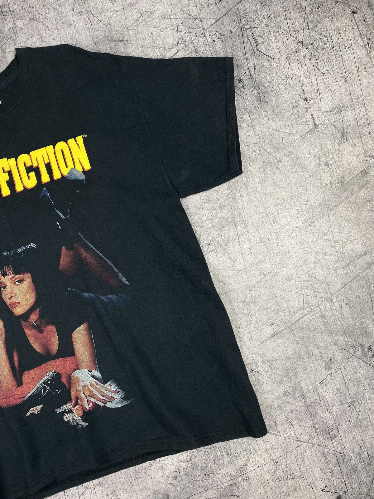 Vintage Vintage Pulp Fiction Promo Logo Tarantino Movie Tee Size US S / EU 44-46 / 1 - 4 Thumbnail