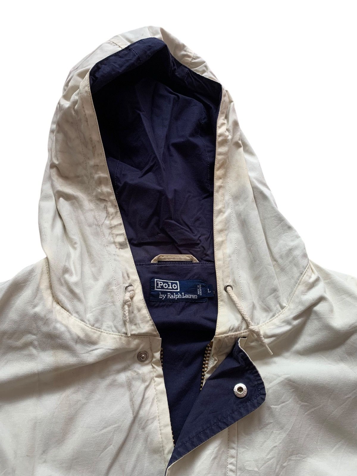 Polo Ralph Lauren 🔥VTG 90S POLO RL P WING PARKA JACKETS Size US L / EU 52-54 / 3 - 4 Thumbnail