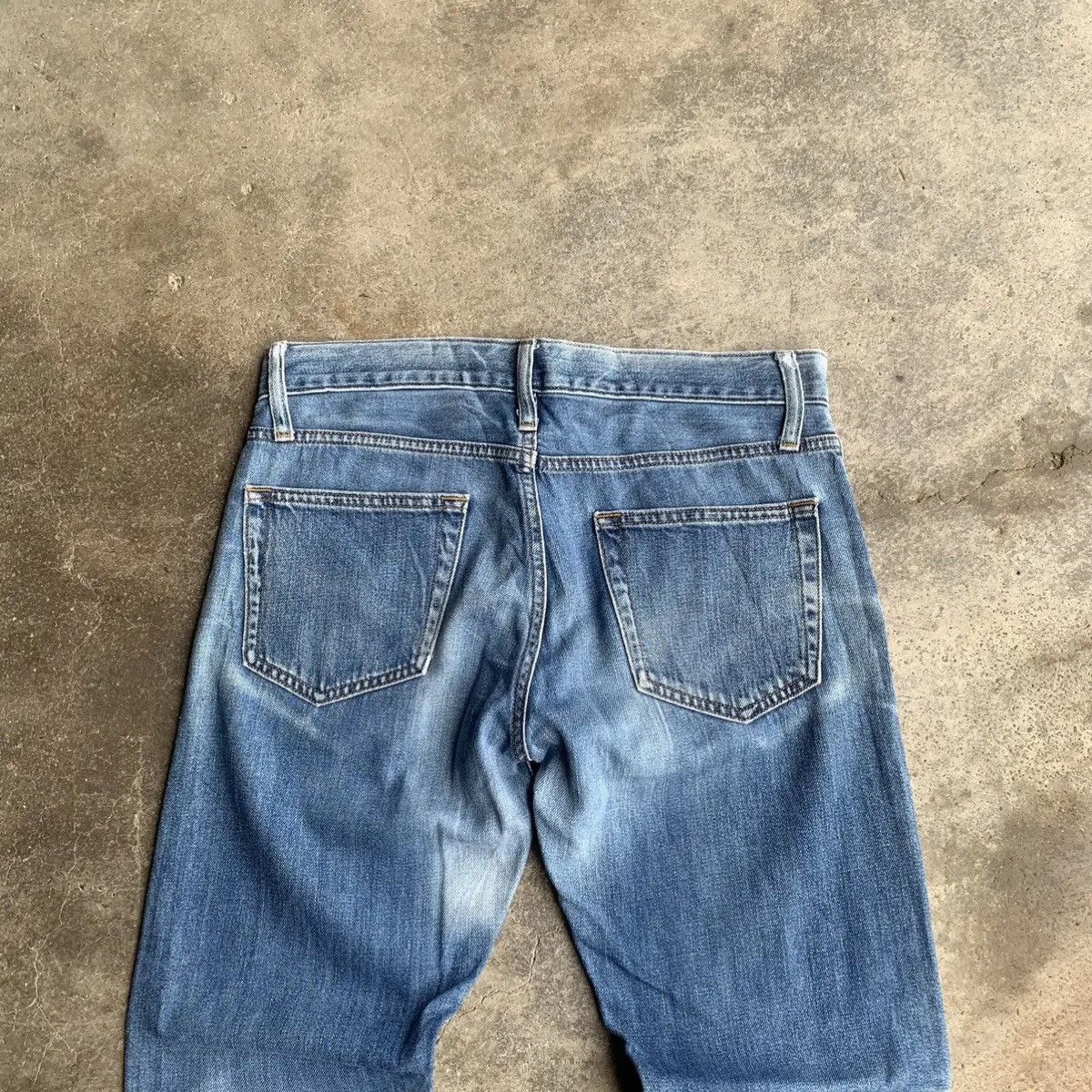 Kaihara Denim 💥 REDLINE JAPANESE VINTAGE 30x31 Blue Wash Jeans Pants Size US 30 / EU 46 - 10 Thumbnail