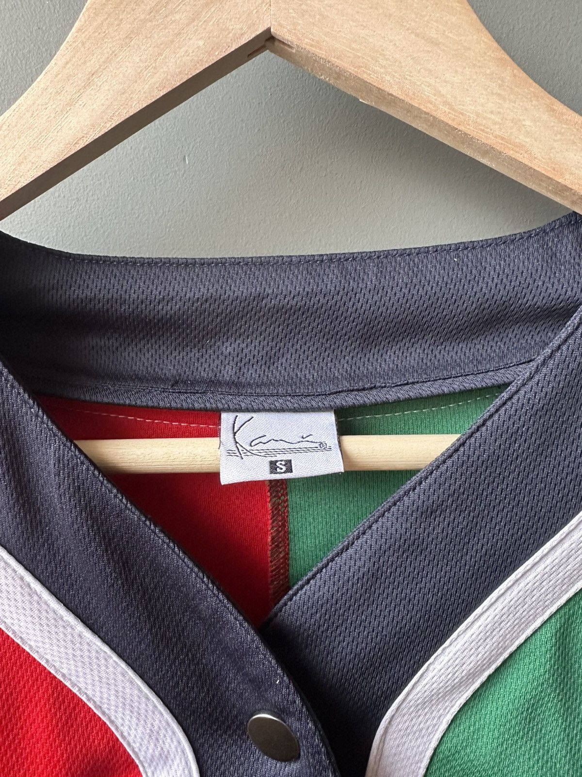 Karl Kani Karl Kani Red Green Jersey Size S Size US S / EU 44-46 / 1 - 3 Thumbnail