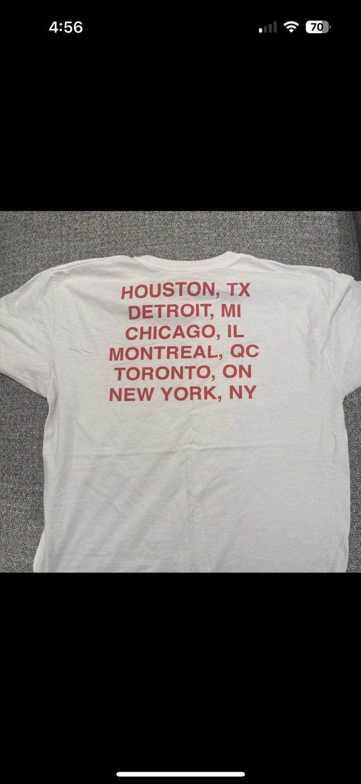 Drake Drake Jungle Tour Tee L Size US L / EU 52-54 / 3 - 3 Thumbnail