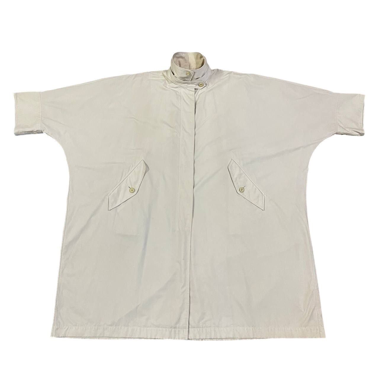 Issey Miyake Vintage 80’s Issey Miyake Windcoat Oversized Coat Size US M / EU 48-50 / 2 - 2 Thumbnail
