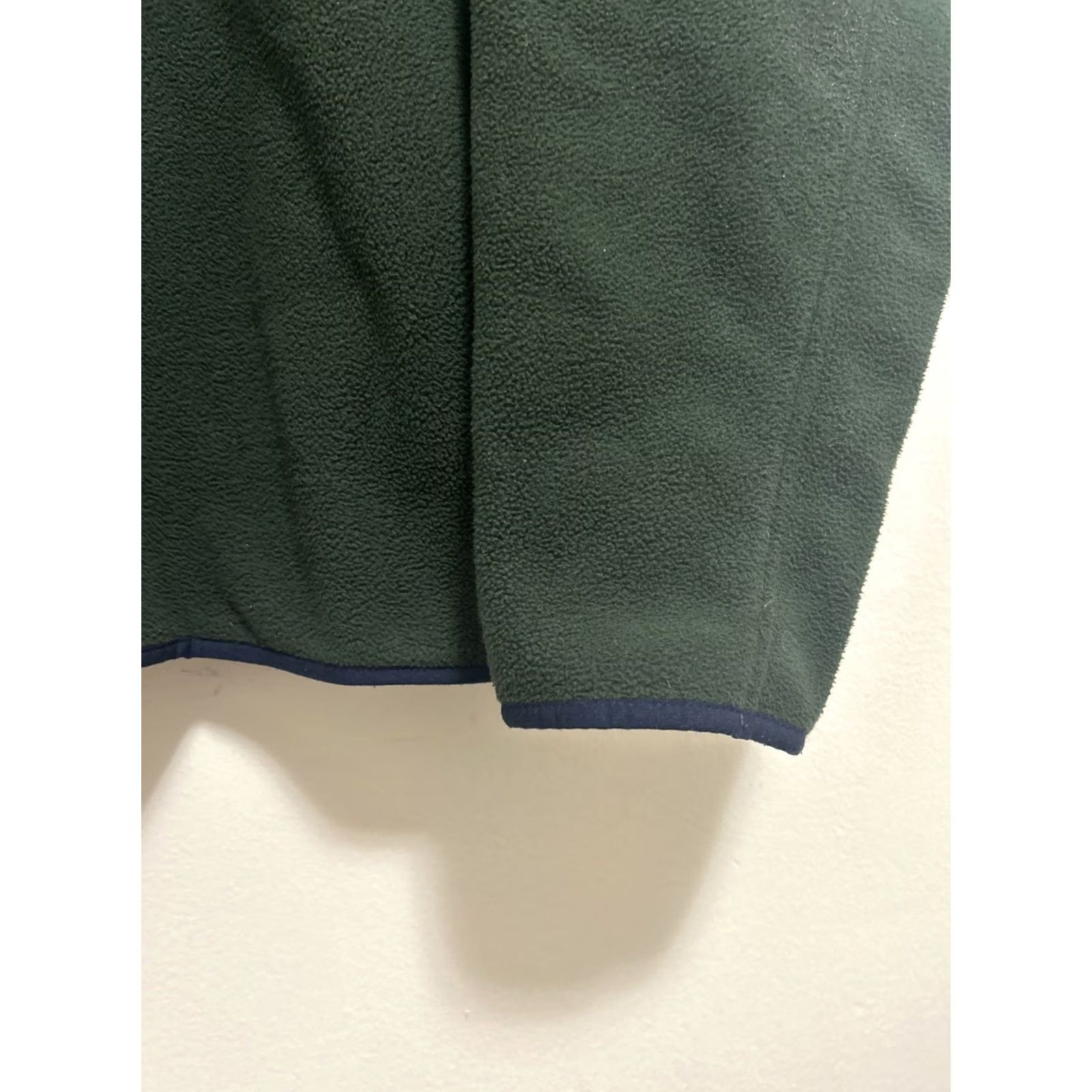 Ralph Lauren Chaps Ralph Lauren Sweater Mens Large Green Fleece 1/4 Zip Pullover Outdoor Size US L / EU 52-54 / 3 - 5 Thumbnail