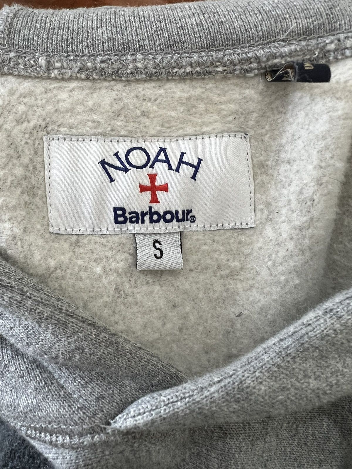 Barbour × Noah Noah x Barbour Grey Hoodie Size S Size US S / EU 44-46 / 1 - 3 Thumbnail