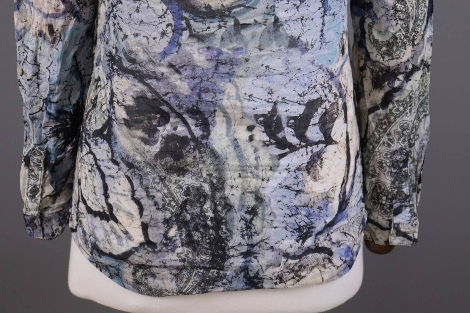 Heliot Emil Emily Van Den Bergh Multicolor Floral Blouse Shirt Sz 38 / M Size M / US 6-8 / IT 42-44 - 9 Thumbnail