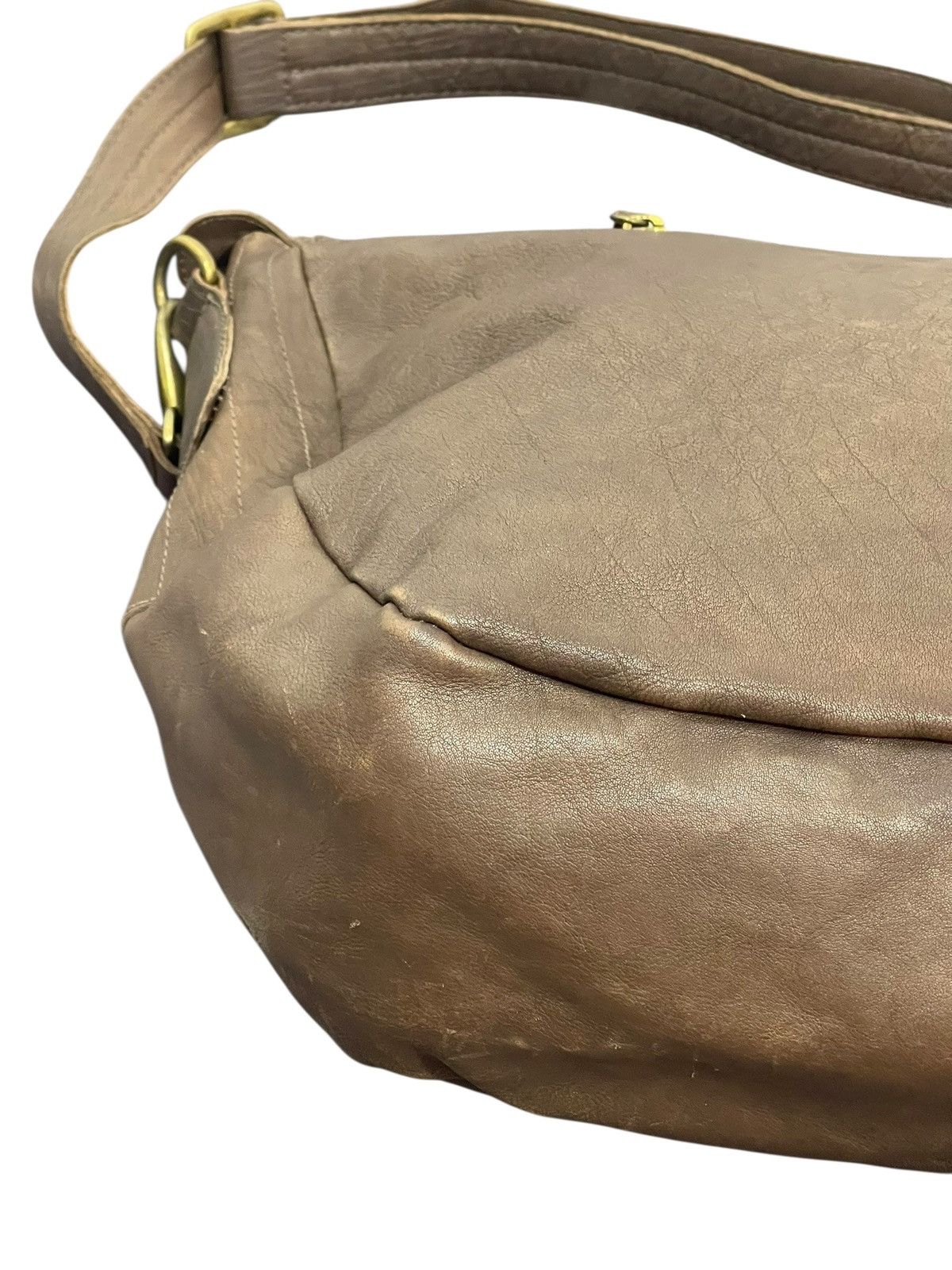 Genuine Leather Full Leather Cal’zzare Messenger Bag prada julius dior 8🟩 Size ONE SIZE - 12 Thumbnail