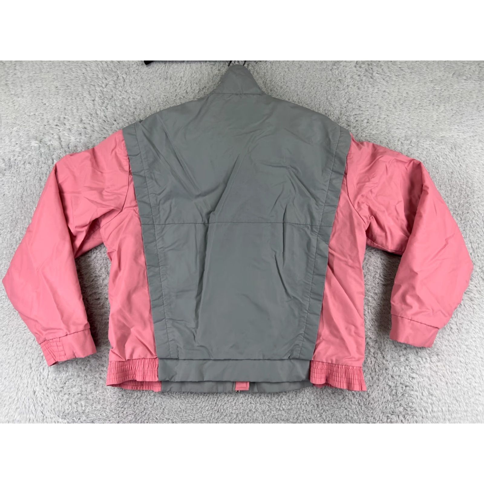 Pinko VINTAGE Forrester's Jacket Womens M Gray Full Zip Mock Knit GoreTex Winter USA Size M / US 6-8 / IT 42-44 - 2 Thumbnail