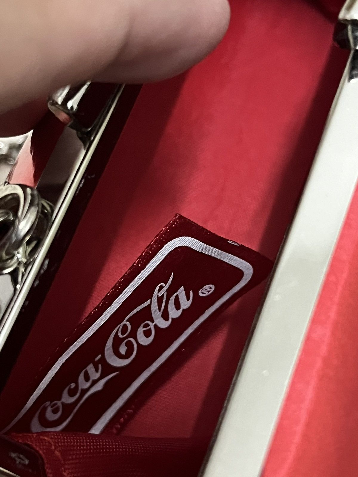 Coca Cola × Vintage Vintage 90s coca cola steel bag Size ONE SIZE - 6 Thumbnail