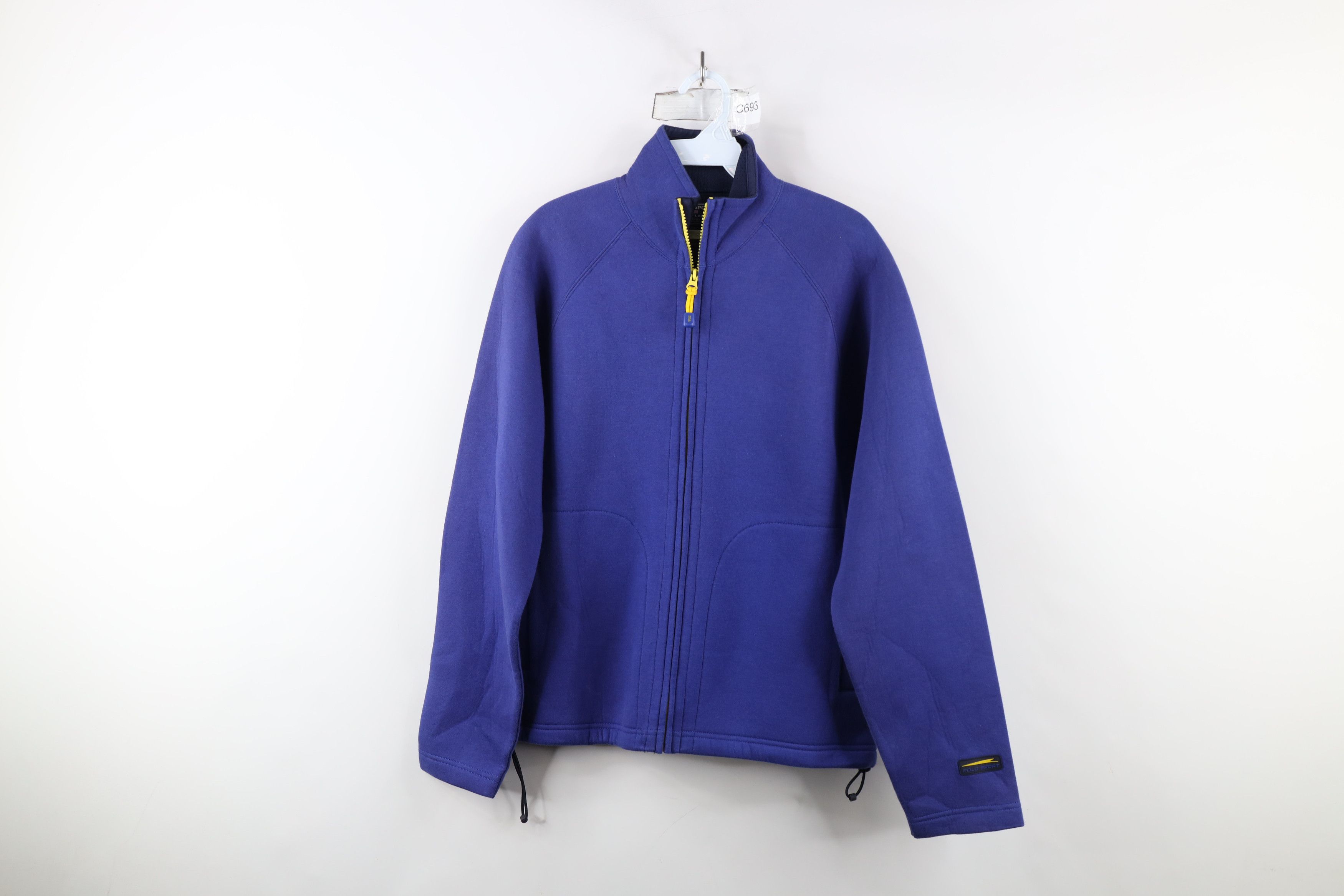 Polo Ralph Lauren Vintage 90s Polo Sport Ralph Lauren Neoprene Jacket Blue Size US S / EU 44-46 / 1 - 1 Thumbnail