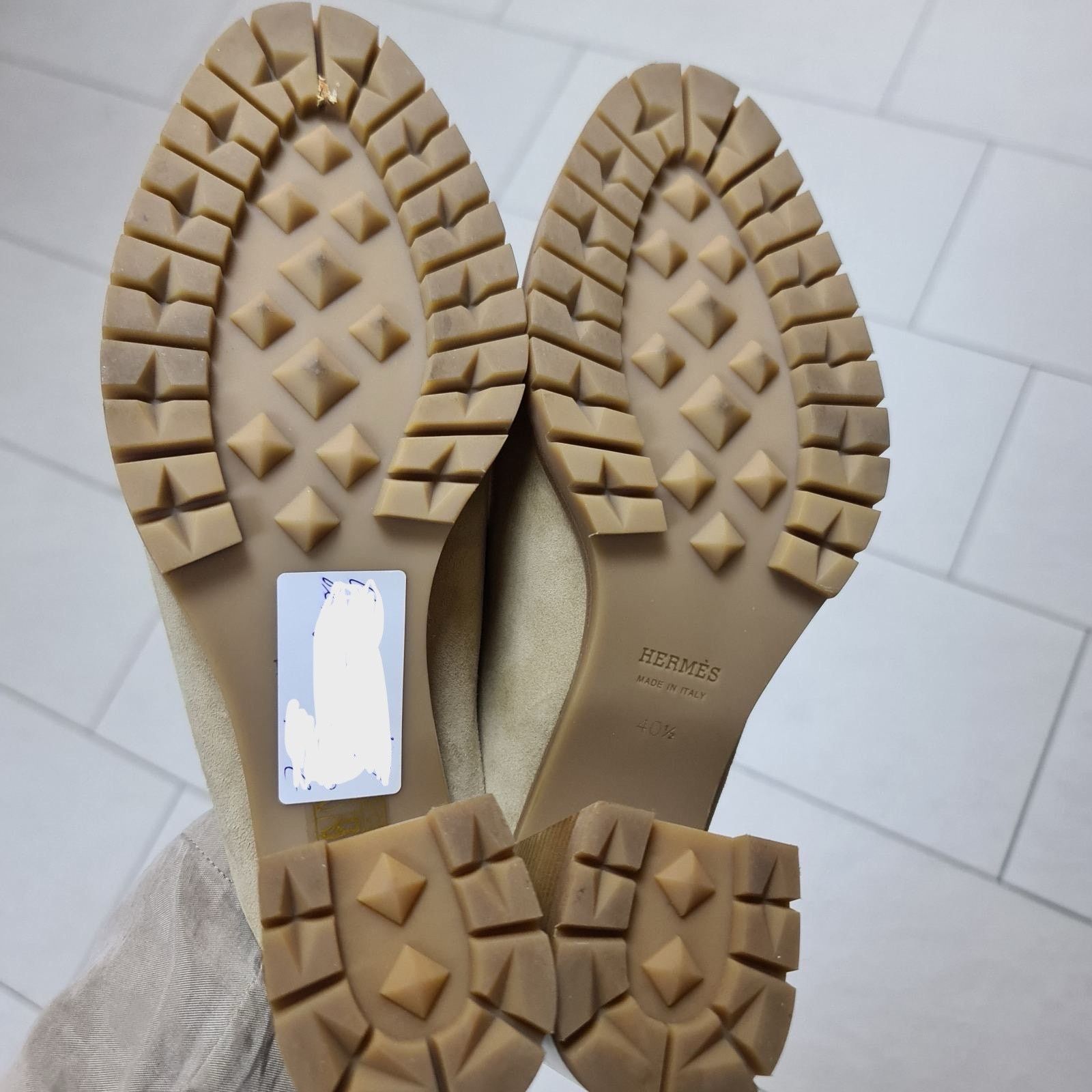 Hermes Hermès Flore 60 Suede Mules Sz.40.5 Size US 10.5 / IT 40.5 - 14 Thumbnail