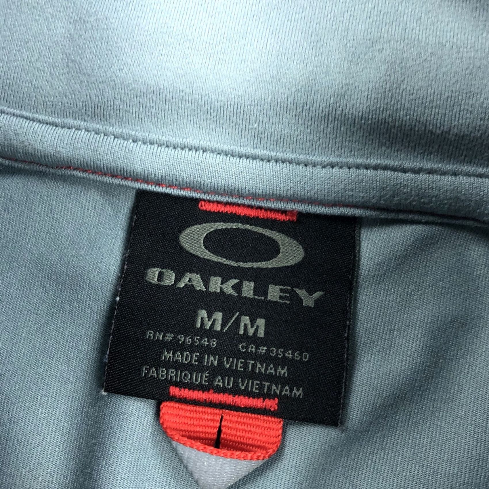 Oakley Oakley Men's M Hydrolix Performance Quarter Zip Pullover Activewear Top Shirt Green Size US M / EU 48-50 / 2 - 4 Thumbnail