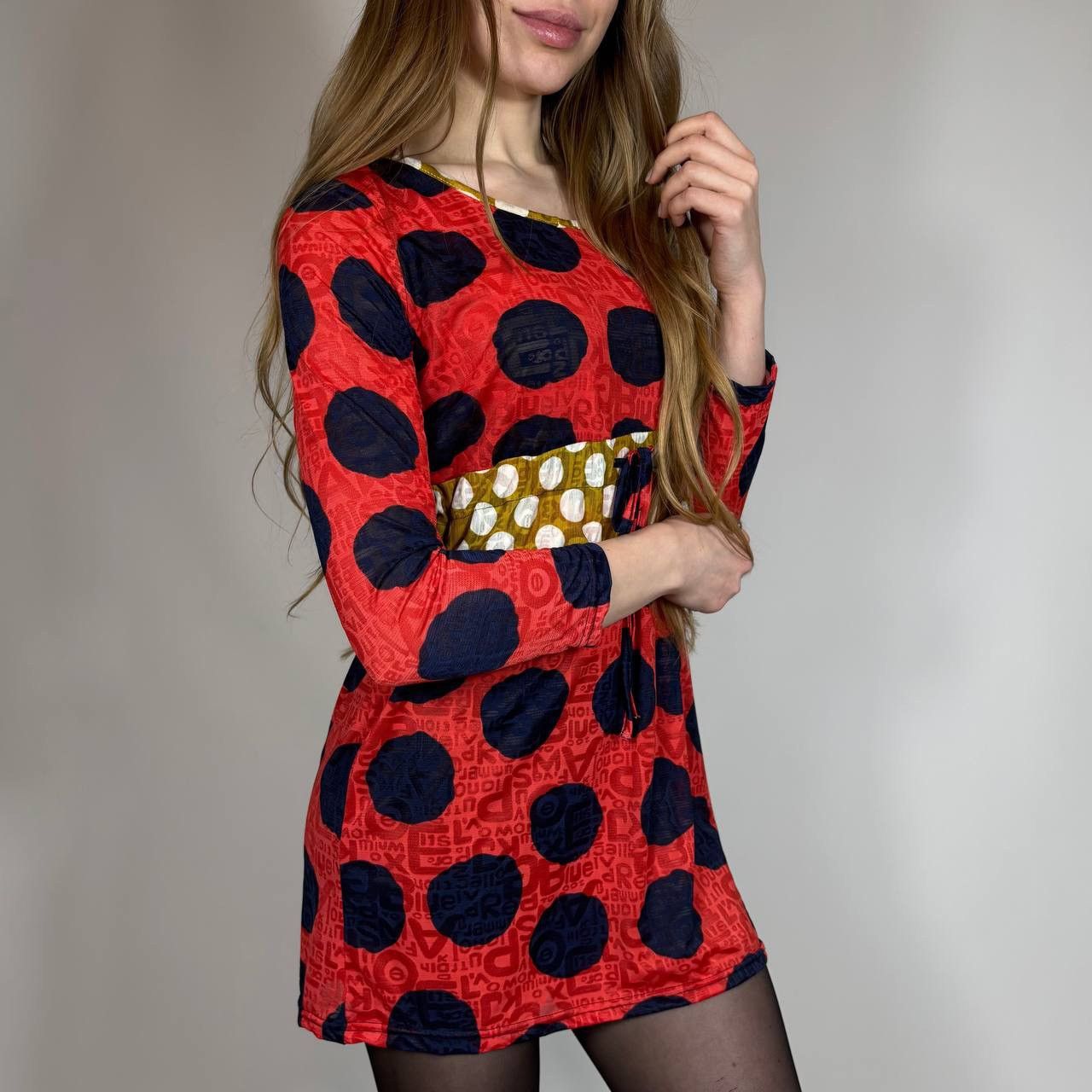 Morgan De Toi Vintage Y2K Mogran De Toi Japanese Style Retro Mini Dress Size M / US 6-8 / IT 42-44 - 2 Thumbnail