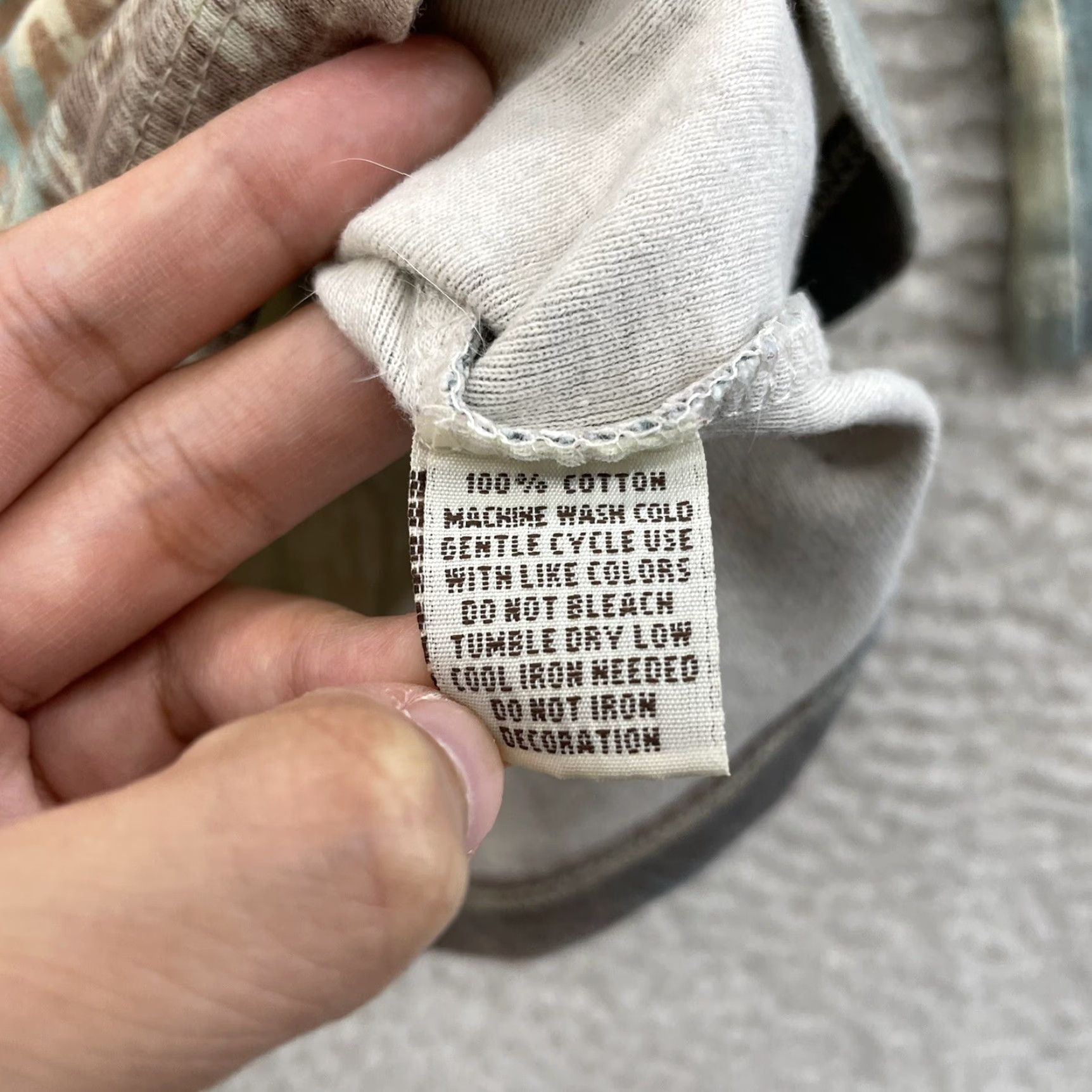 Vintage VINTAGE Y2K Top Shirt Western Cowboy Cowgirl Boho Grunge L Beige Nike? Size L / US 10 / IT 46 - 7 Thumbnail