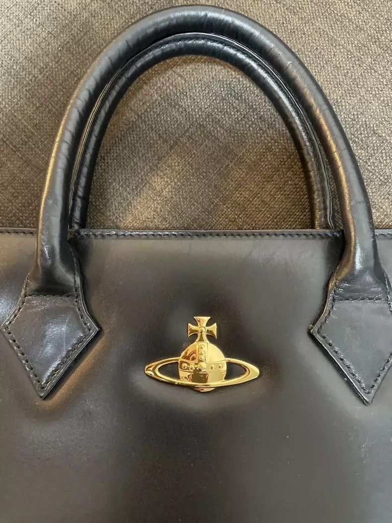Vivienne Westwood Vivienne Westwood size os Black Saturn handbag Size ONE SIZE - 4 Thumbnail