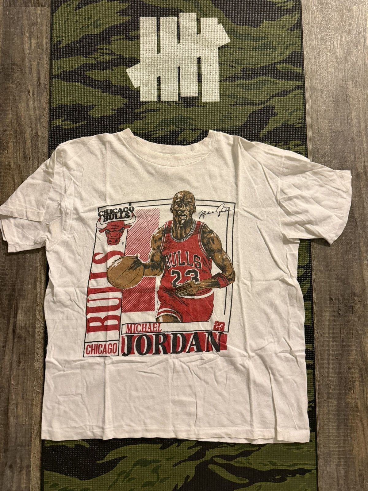Vintage Jordan single stitch vintage tee Size US L / EU 52-54 / 3 - 1 Preview