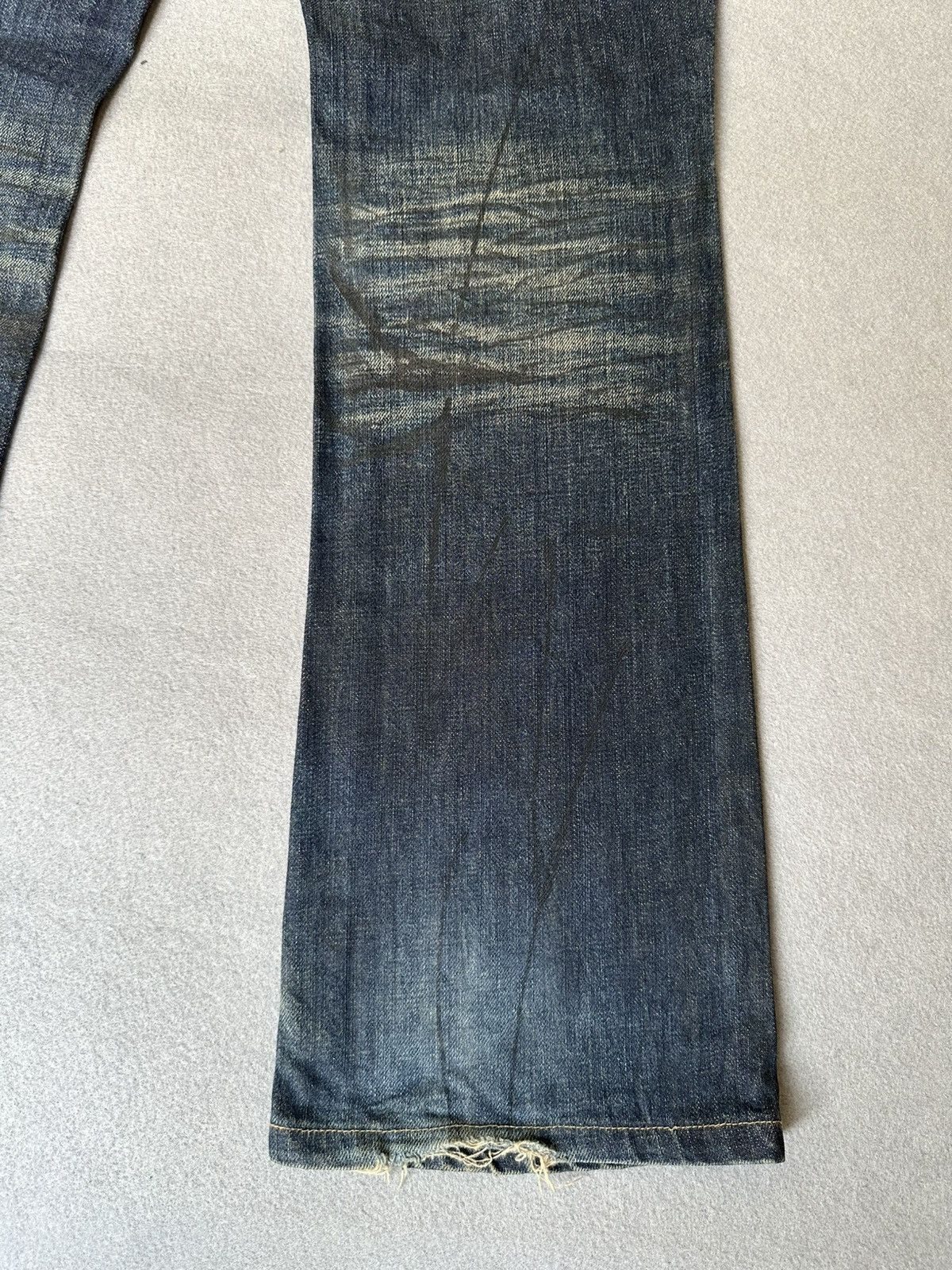 Japanese Brand FLARE Jack Rose Denim Japan Size US 30 / EU 46 - 11 Thumbnail
