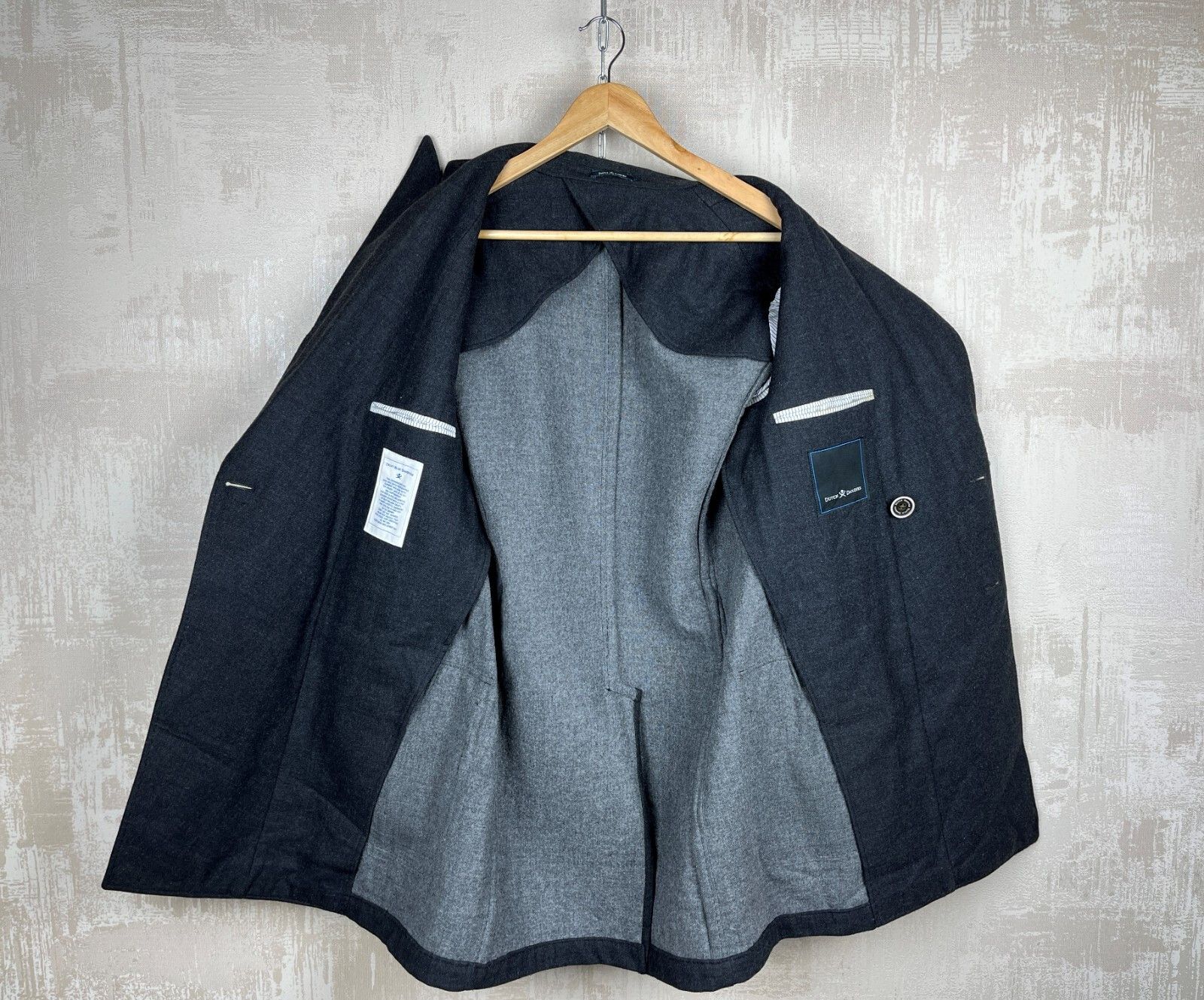 Designer Dutch Dandies Double Brested Wool Blend Coat Jacket Size US M / EU 48-50 / 2 - 11 Thumbnail