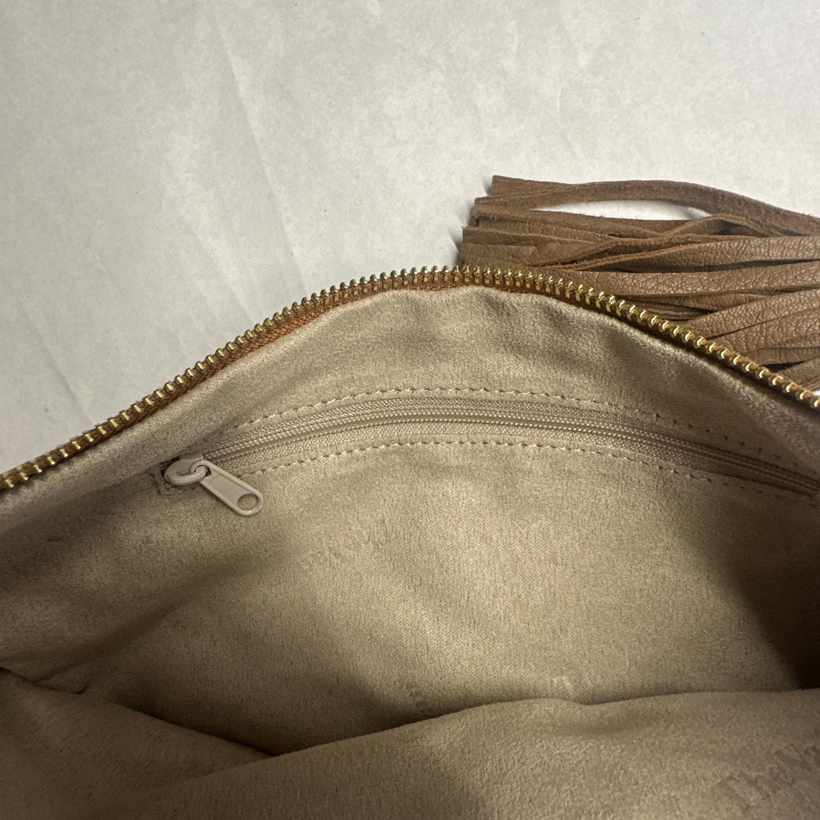 & Other Stories Studio De Thé Van Beige Leather Pouch – Small Purse Size ONE SIZE - 6 Thumbnail
