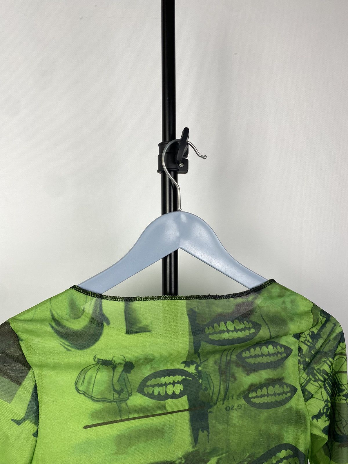Designer × Japanese Brand Save The Queen Jean Paul Gaultier Style Mesh Top Blouses Size M / US 6-8 / IT 42-44 - 7 Thumbnail
