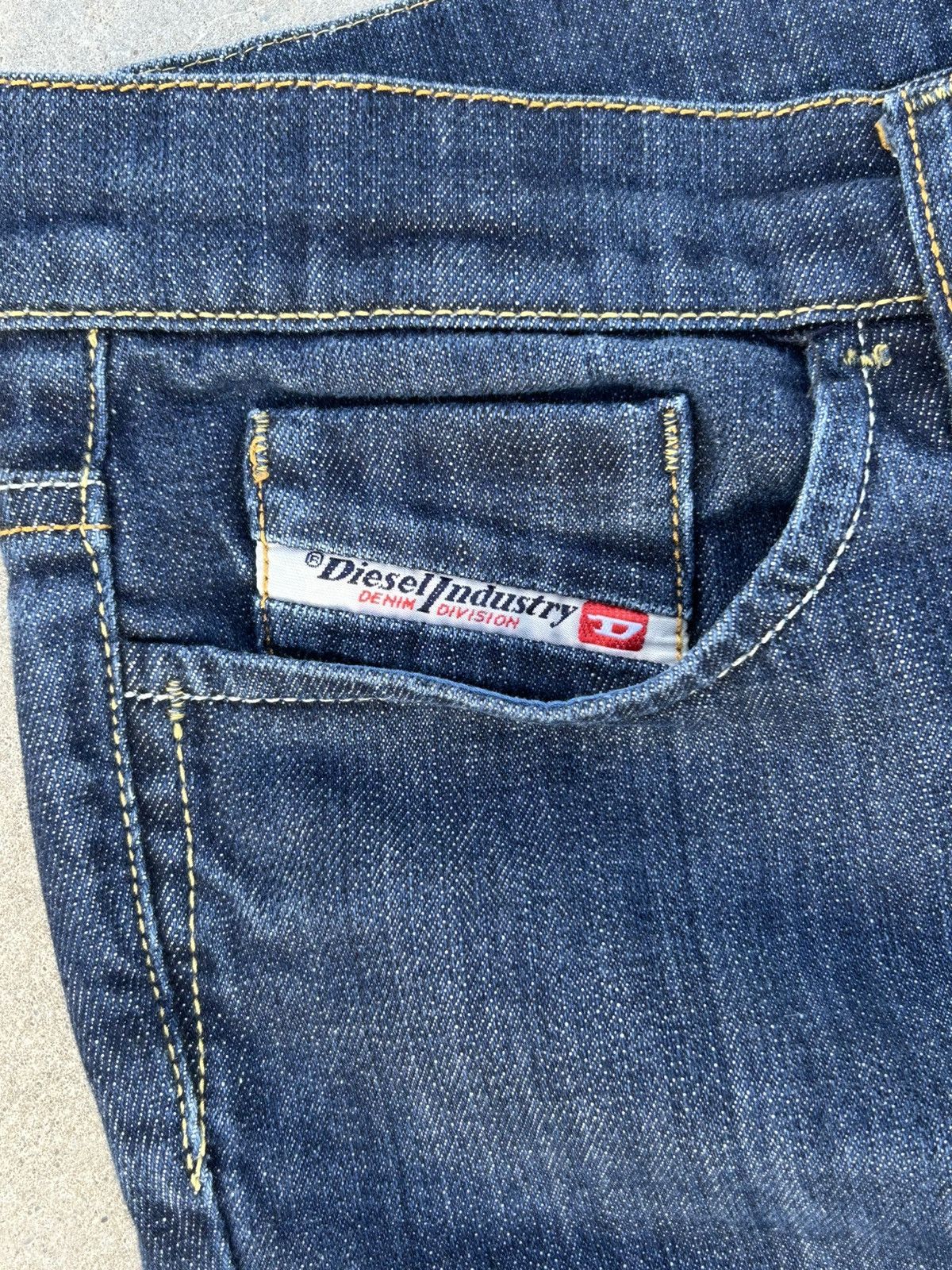 Diesel Diesel Liv Flared Denim Pants Size 31" - 6 Thumbnail