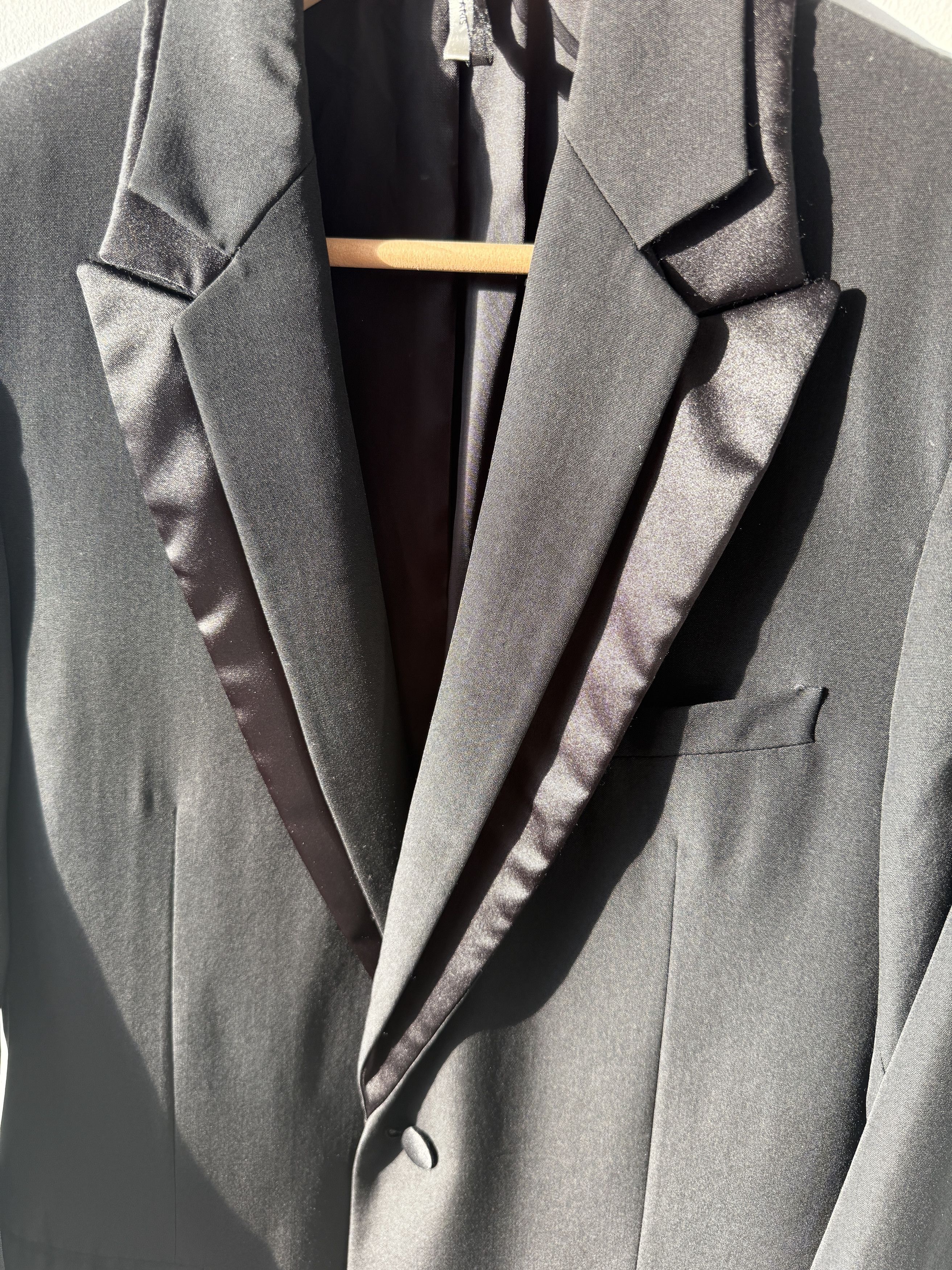 Dior AW02 Reflexion Double Lapel Le Smoking Collar Long Coat Size US M / EU 48-50 / 2 - 12 Thumbnail
