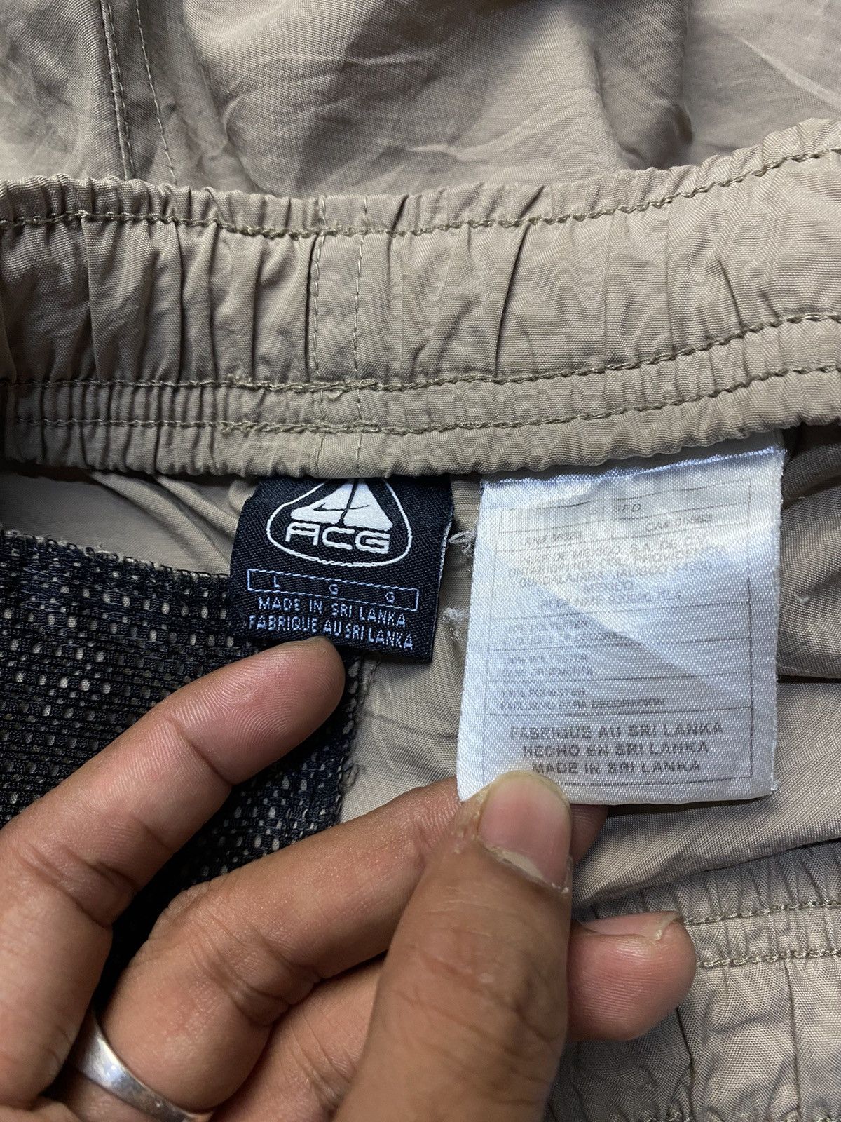 Nike × Nike ACG × Vintage Vintage Nike ACG short pants Size US 35 - 17 Thumbnail
