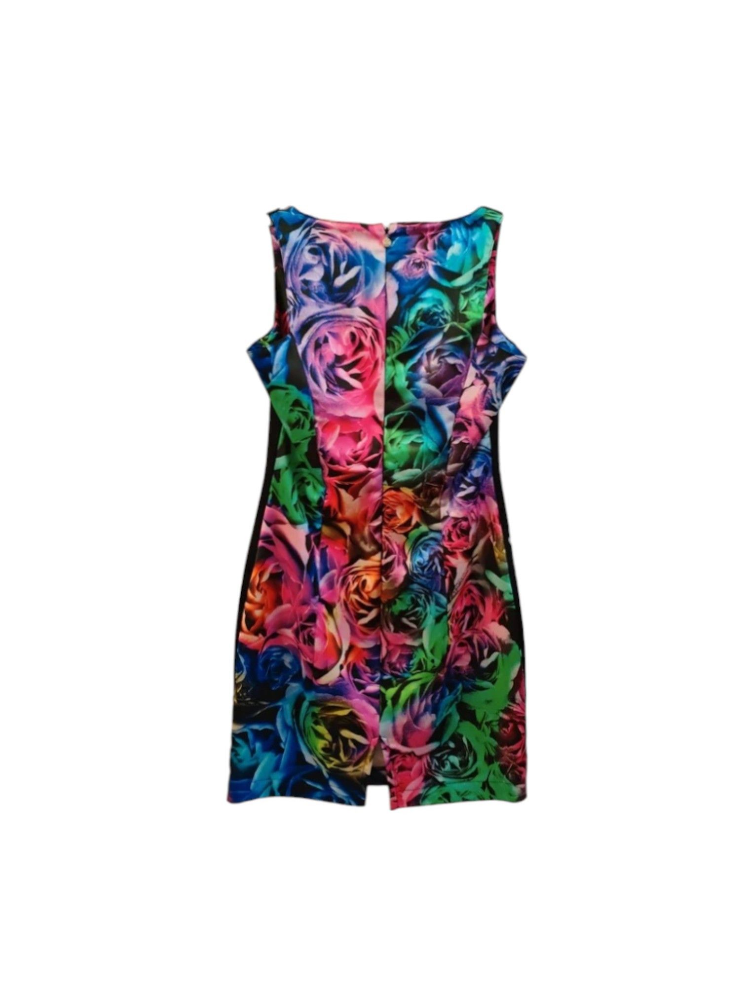 Just Cavalli Just Cavalli Multicolor Rose Print Dress – Early 2010s Size M / US 6-8 / IT 42-44 - 3 Thumbnail