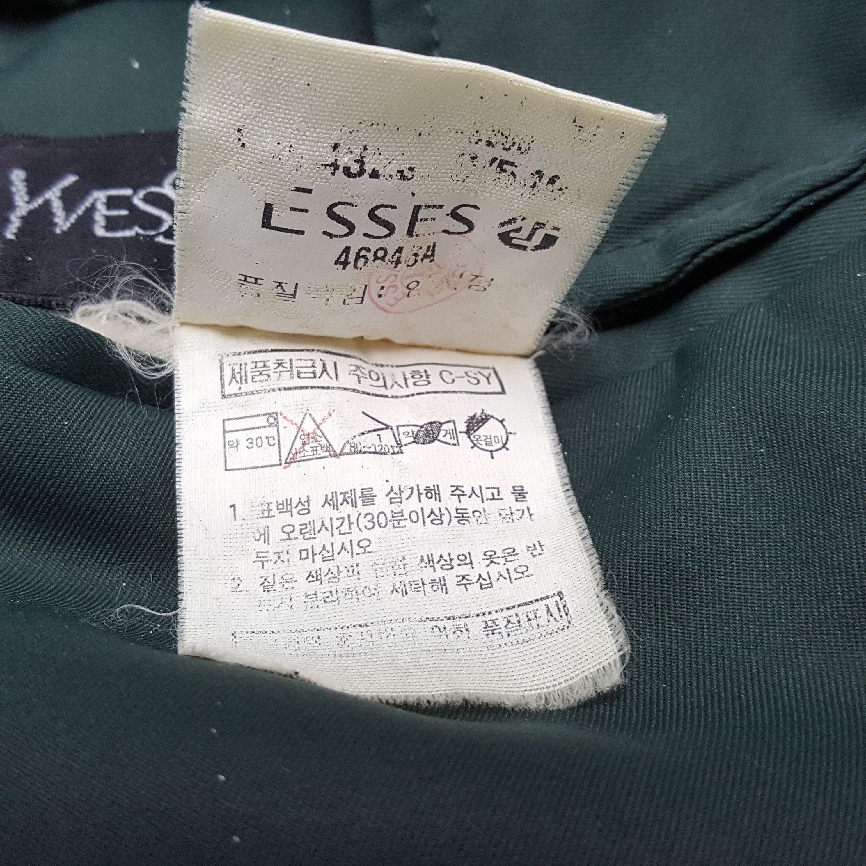 Vintage × Yves Saint Laurent Vintage YVES SAINT LAURENT Italian Brand Reversible Jacket Size US XL / EU 56 / 4 - 10 Thumbnail