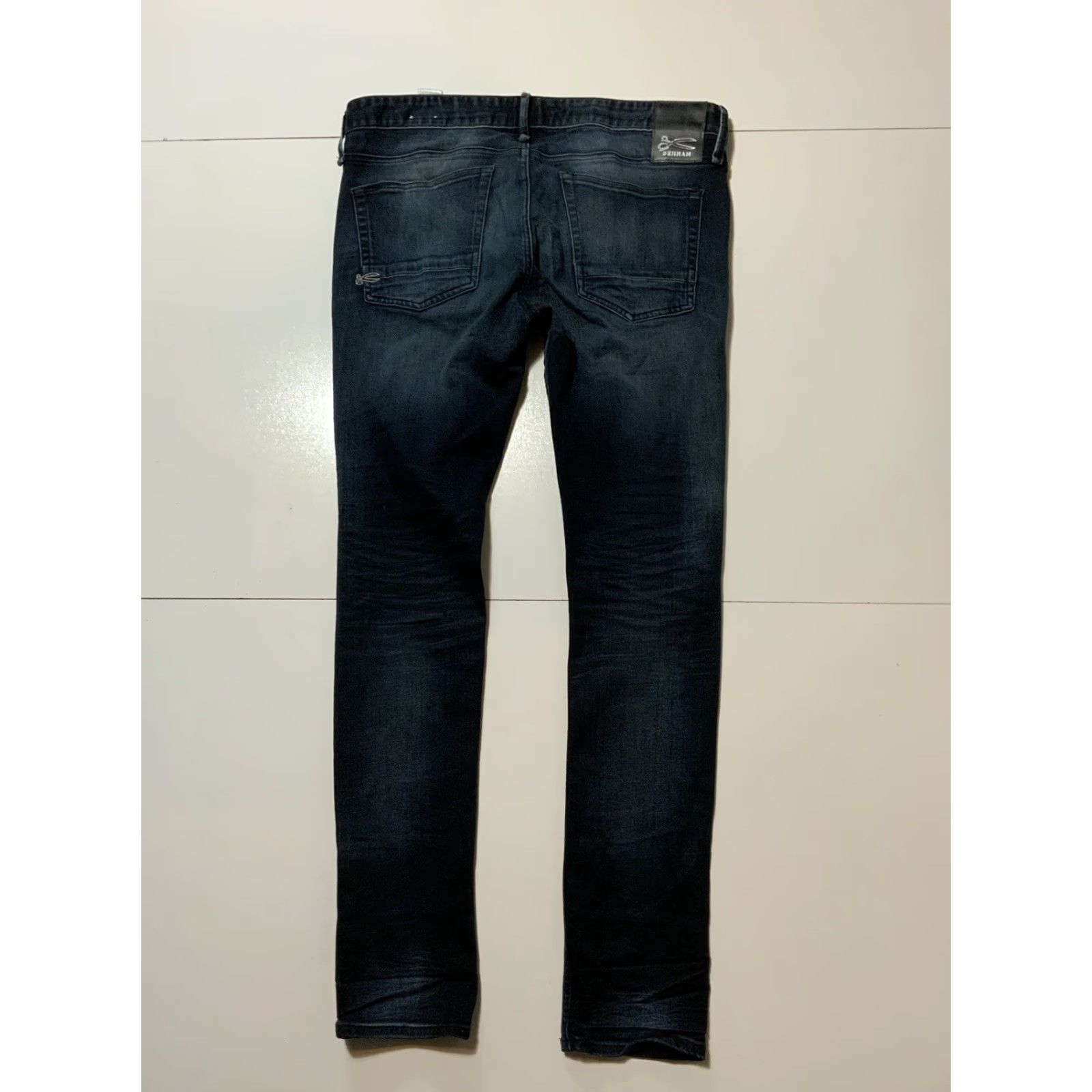 DENHAM VINTAGE Denham The Jeanmaker Bolt Skinny Slim Fit Button Fly Denim Jeans Sz. 36 Size US 36 / EU 52 - 3 Thumbnail