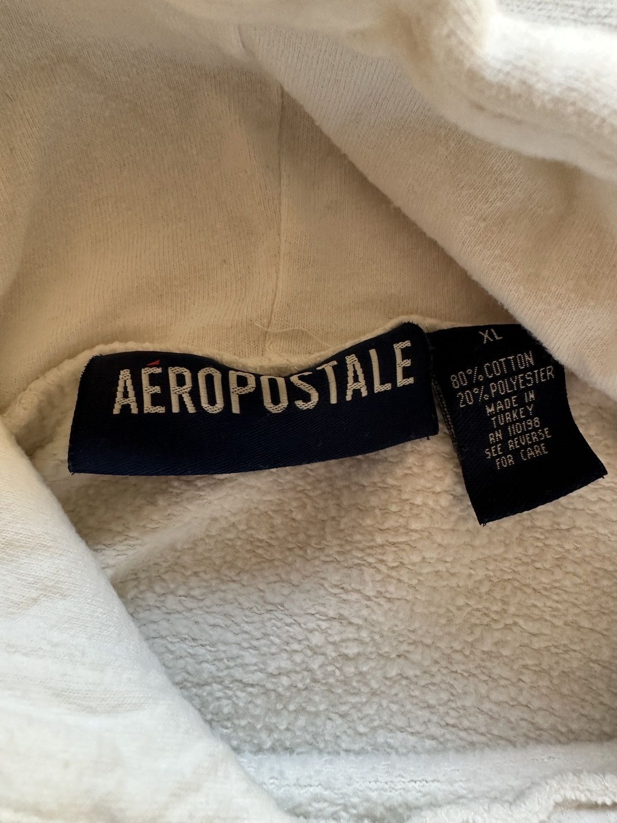 Aeropostale Vintage Y2K Aeropostale Embroidered Hooded Sweatshirt Size US XL / EU 56 / 4 - 4 Thumbnail