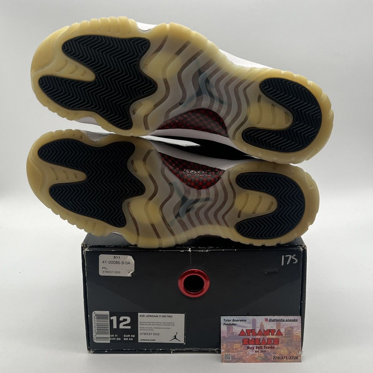 Jordan Brand Air Jordan 11 72-10 Size US 12 / EU 45 - 8 Thumbnail