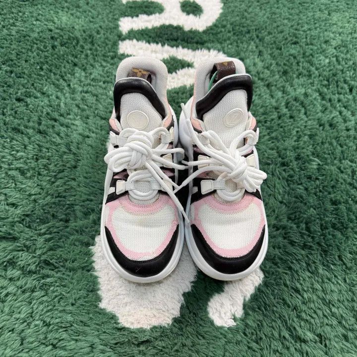 Louis Vuitton Louis Vuitton Archlight Low Sneakers in Light Pink -2508 Size US 6 / IT 36 - 2 Thumbnail