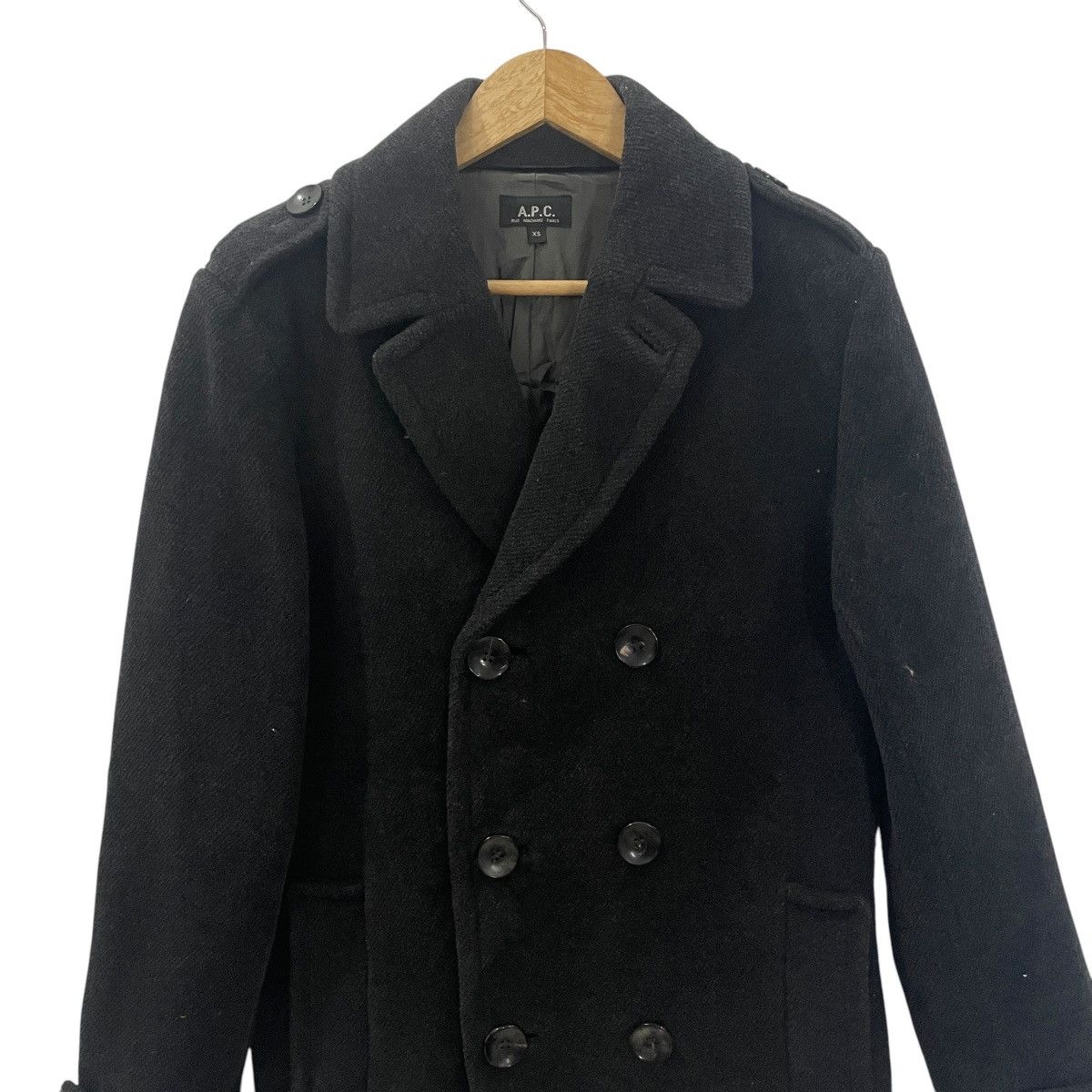 A.P.C. Vintage 90s Apc Trench Coat Size US S / EU 44-46 / 1 - 4 Thumbnail