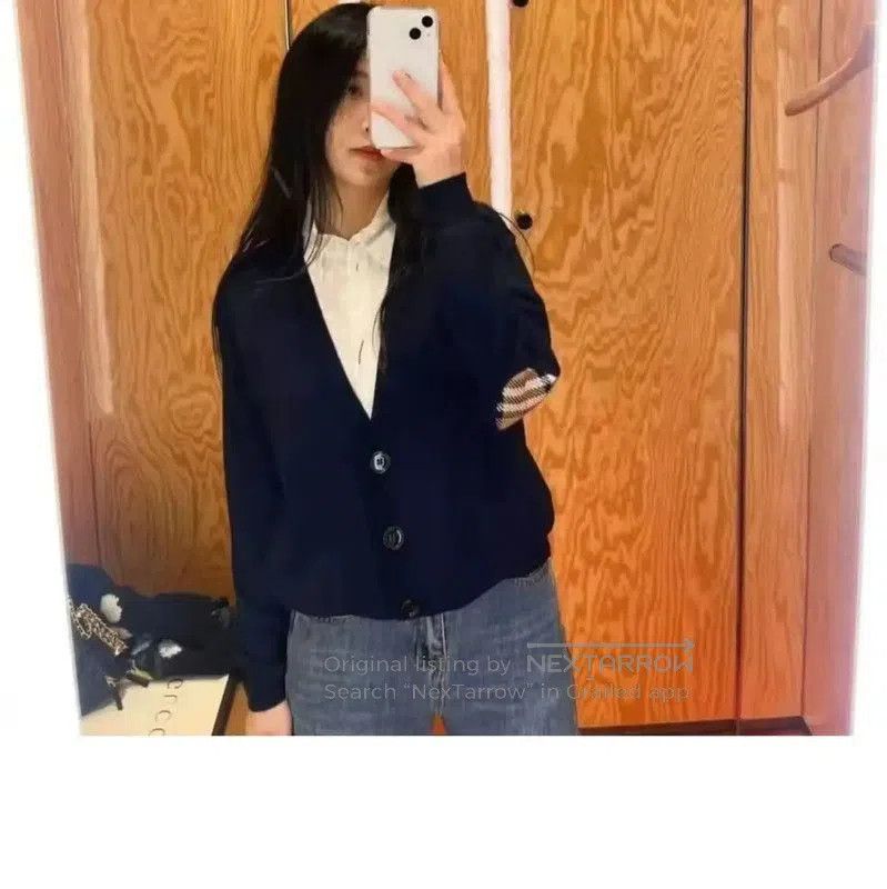 Burberry Burberry Black Women's Cardigan. Size L / US 10 / IT 46 - 7 Thumbnail