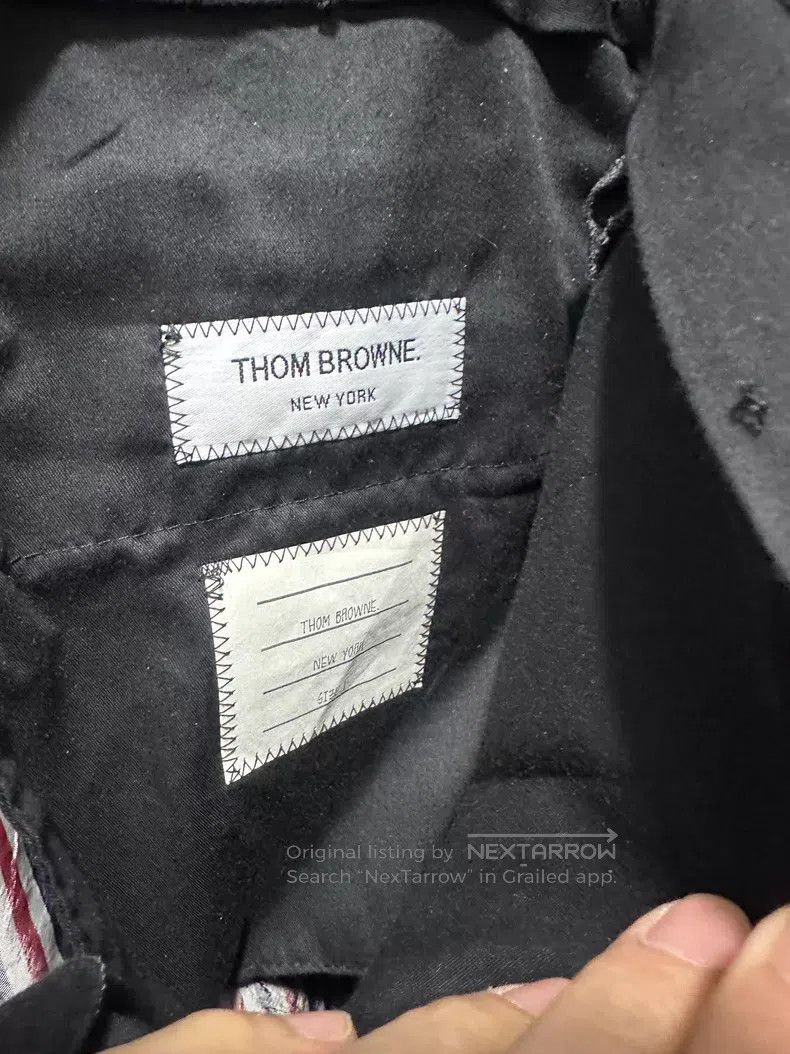 Thom Browne Thom Browne size 1 Mid-rise side button trousers Size US 32 / EU 48 - 6 Thumbnail