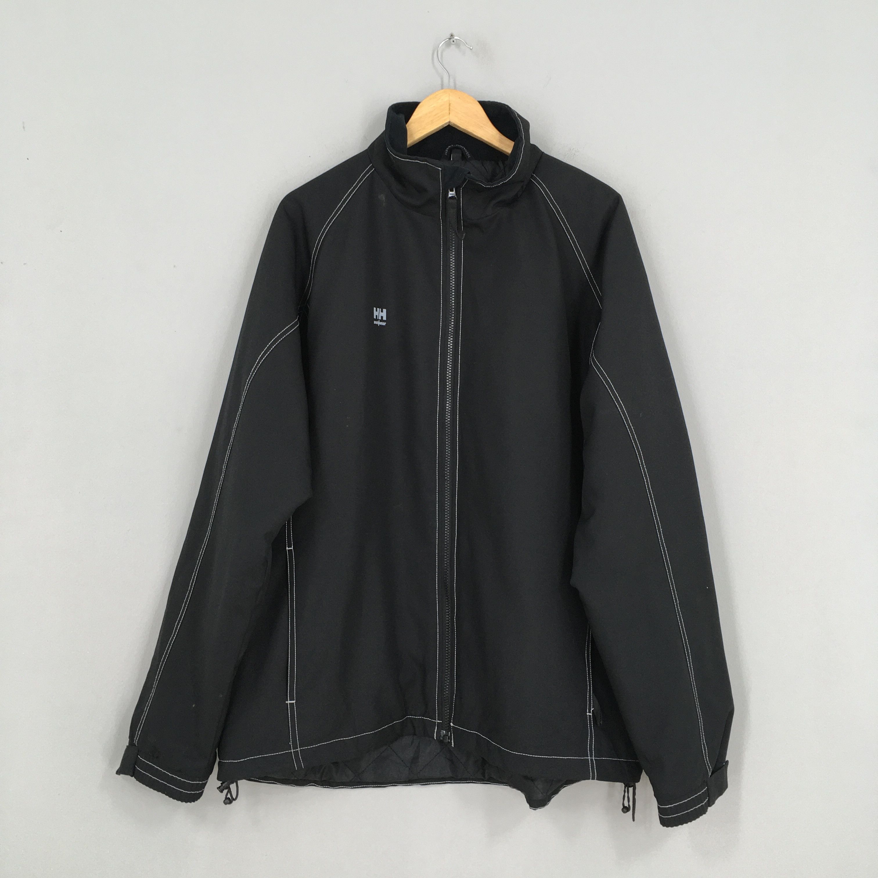image of 90's Helly Hansen Parka Winter Jacket Xlarge in Black, Men's