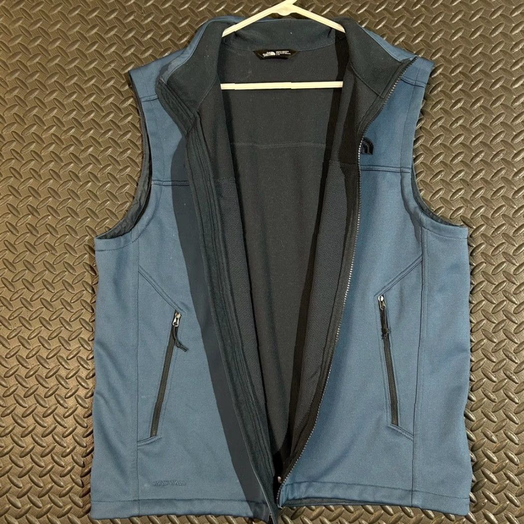 The North Face The North Face Vest Blue Full Zip Zipper Pocket Men's Size Large Size US L / EU 52-54 / 3 - 4 Thumbnail