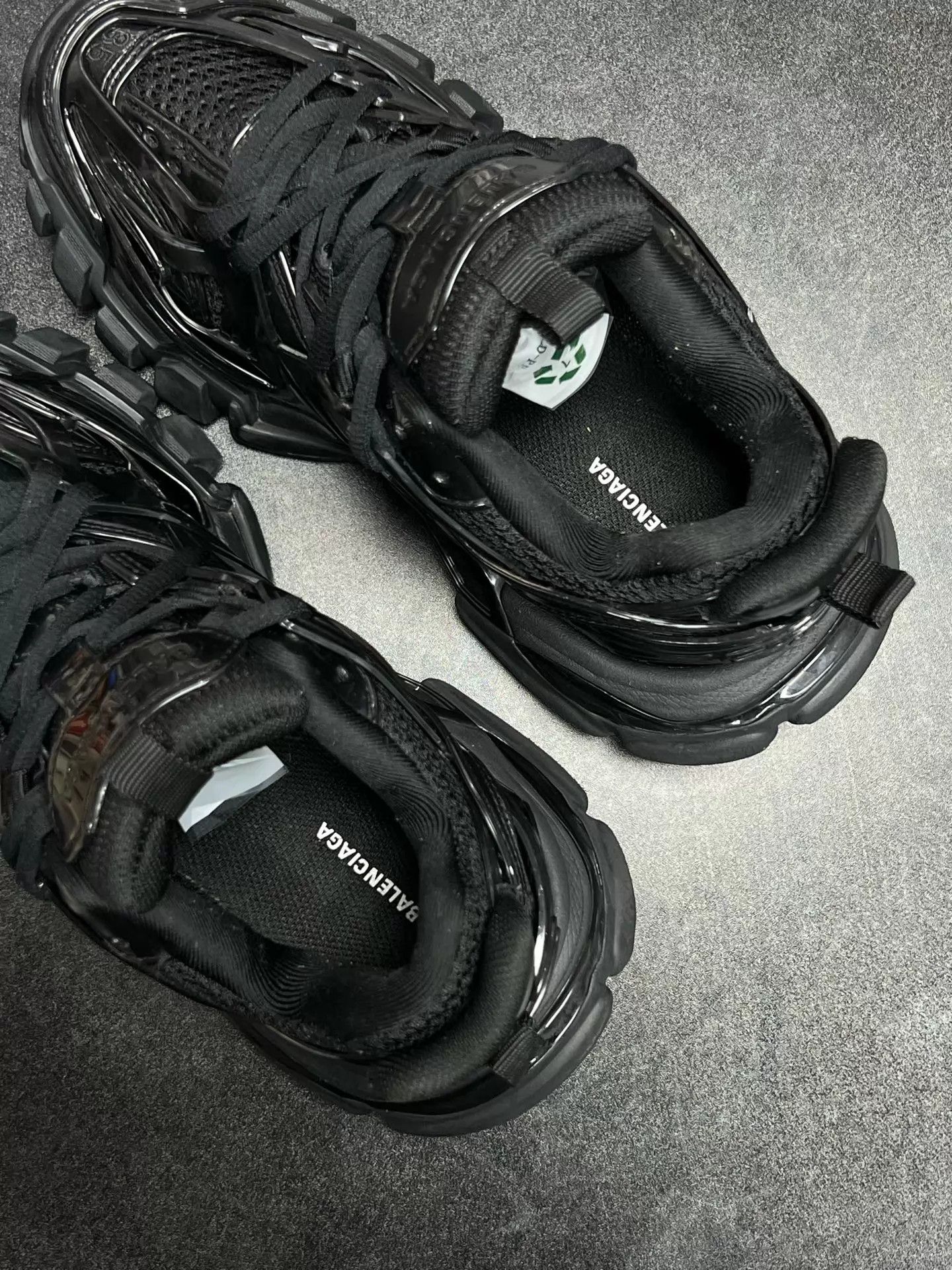 Balenciaga Balenciaga Track Black Patent Leather Wmns 35 Worn 1x Mint Size US 4.5 / IT 34.5 - 4 Thumbnail