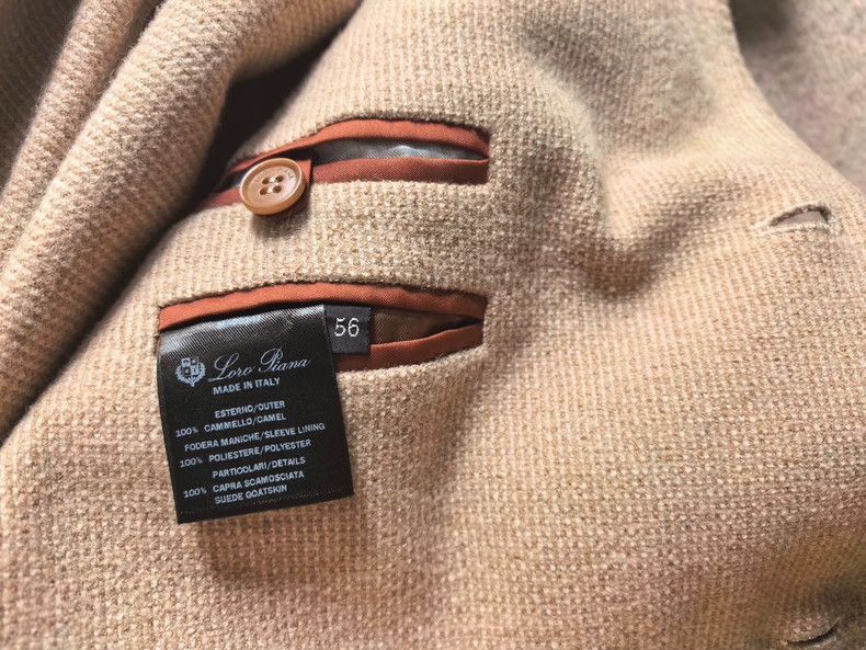 Loro Piana Loro Piana Men's Camel Hair Jacket- Size US L / EU 52-54 / 3 - 9 Thumbnail