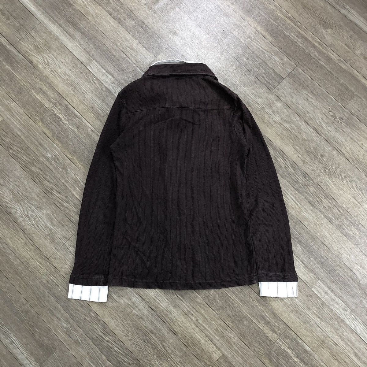 Japanese Brand 2000s Urban Collection Double Layers Punk LGB Grunge Shirt Size US S / EU 44-46 / 1 - 18 Thumbnail