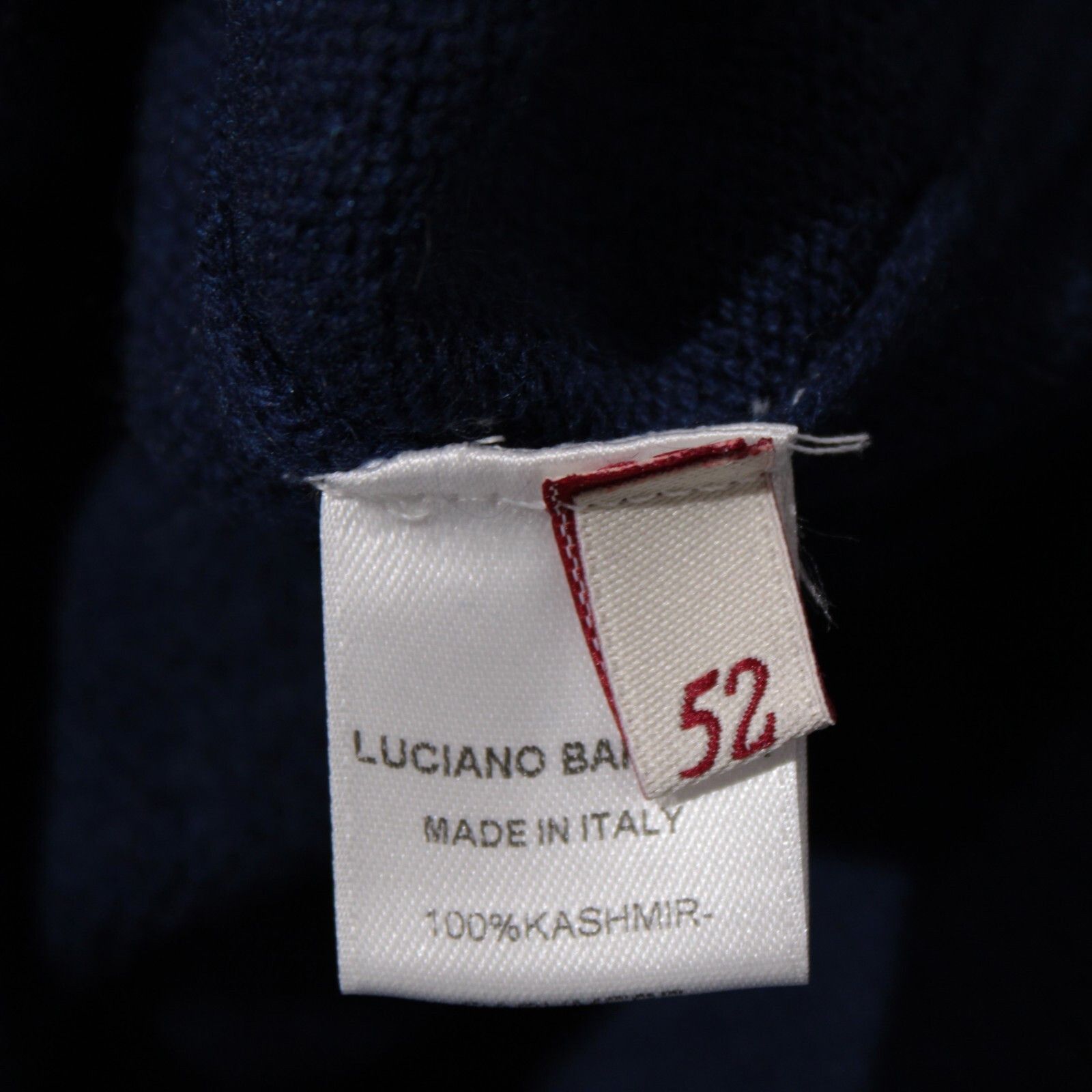 Luciano Barbera Luciano Barbera Sweater Size US L in Blue Size US L / EU 52-54 / 3 - 8 Thumbnail