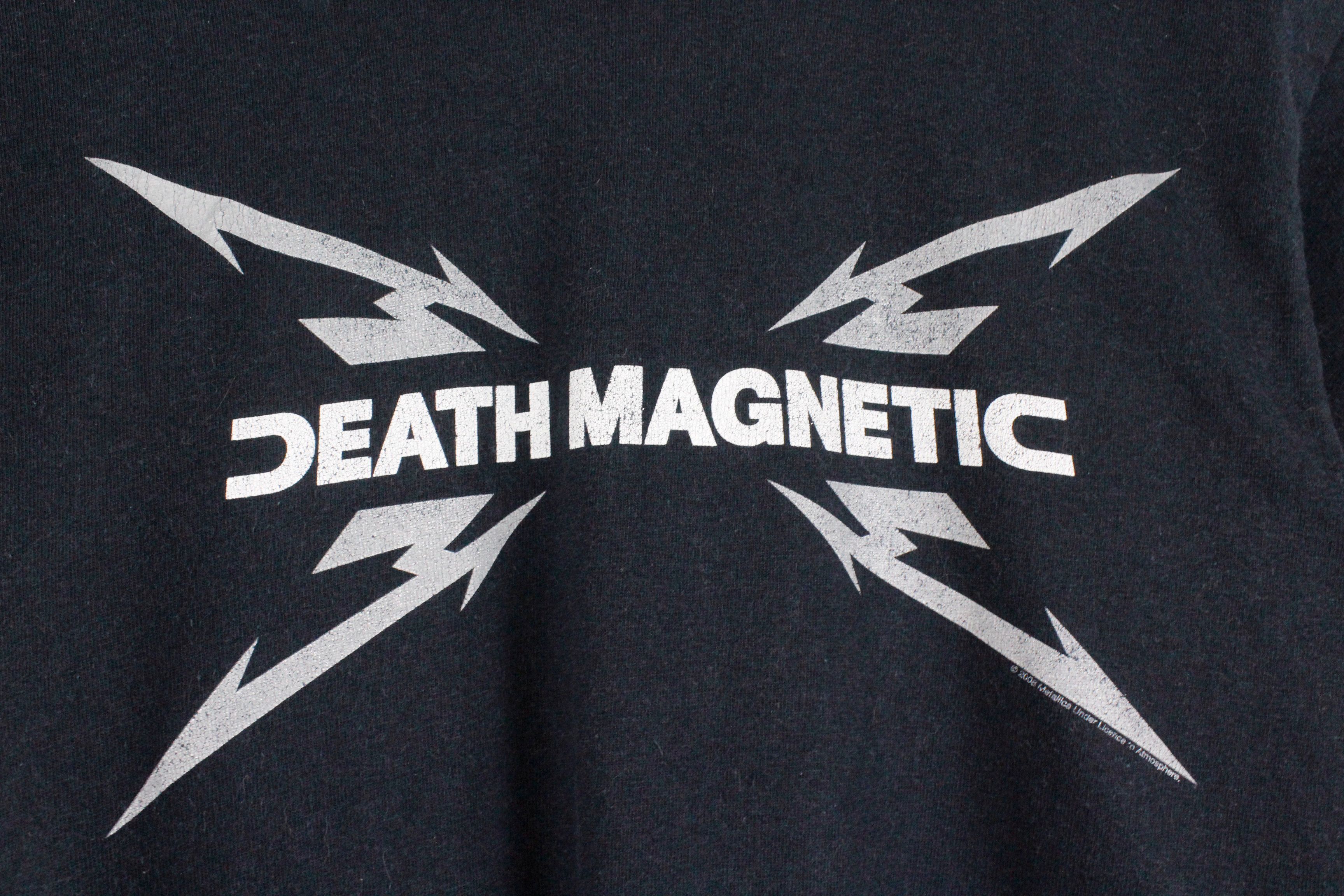 Band Tees × Metallica × Vintage Vintage Metallica 2008 Death Magnetic Graphic Tee T-shirt Size US S / EU 44-46 / 1 - 4 Thumbnail
