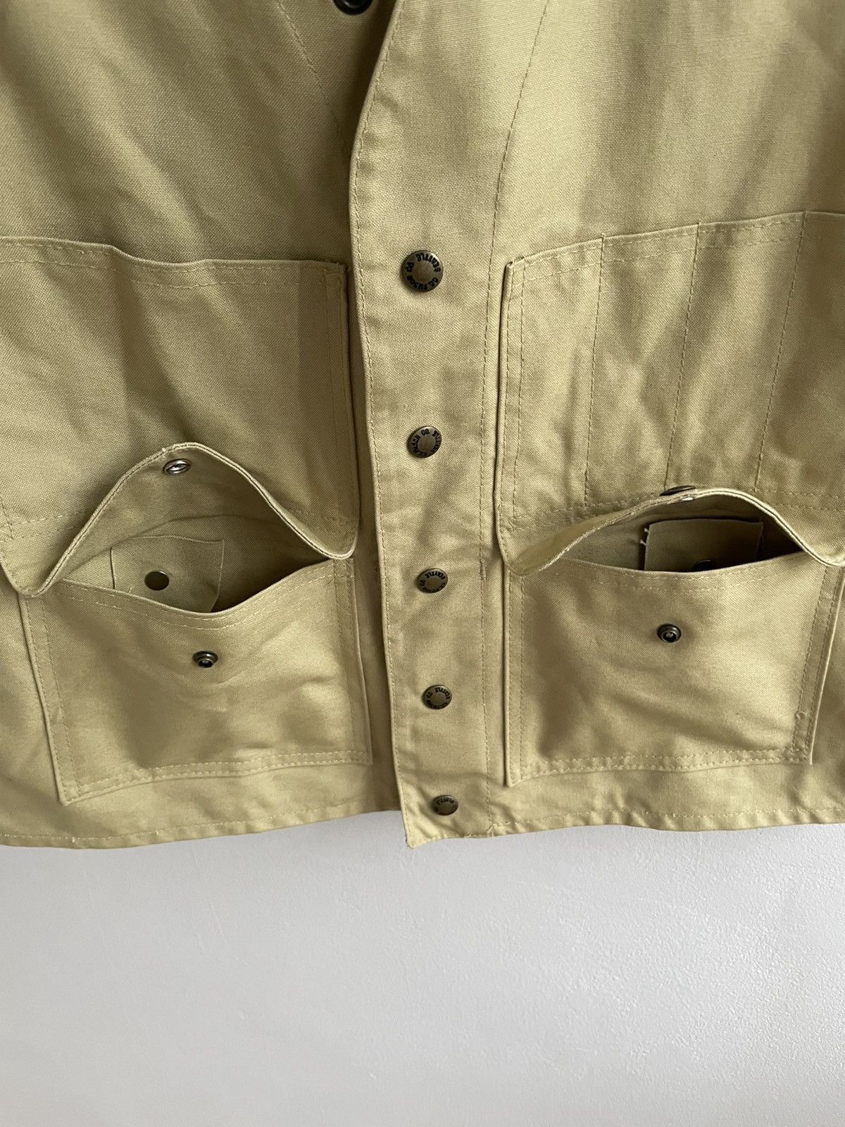 Filson Filson Vintage Tin Cloth Cruiser Work Jacket Vest Made USA Size US M / EU 48-50 / 2 - 9 Thumbnail