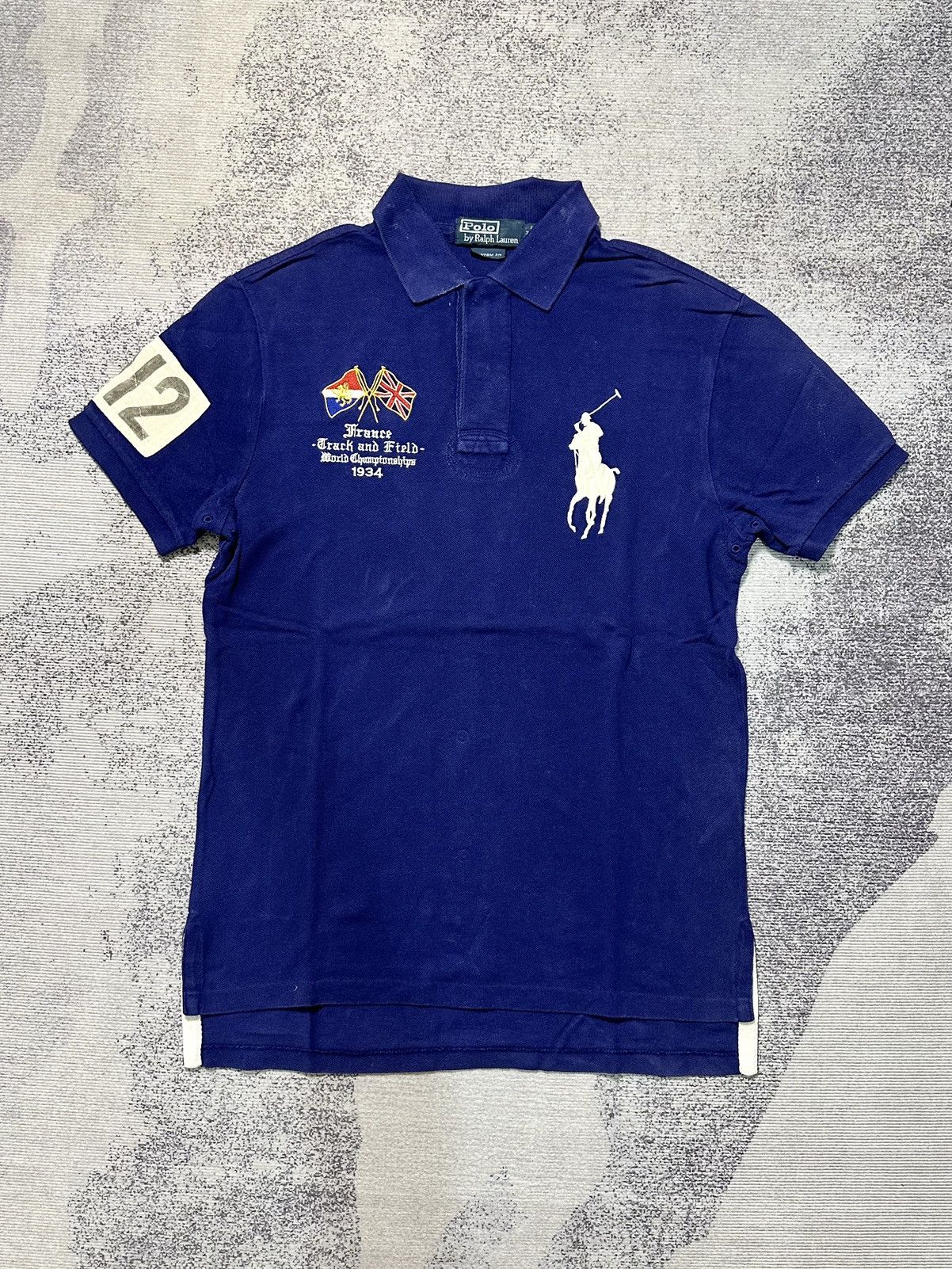 Vintage Polo Ralph Lauren 1934 Champions France Polo Shirts