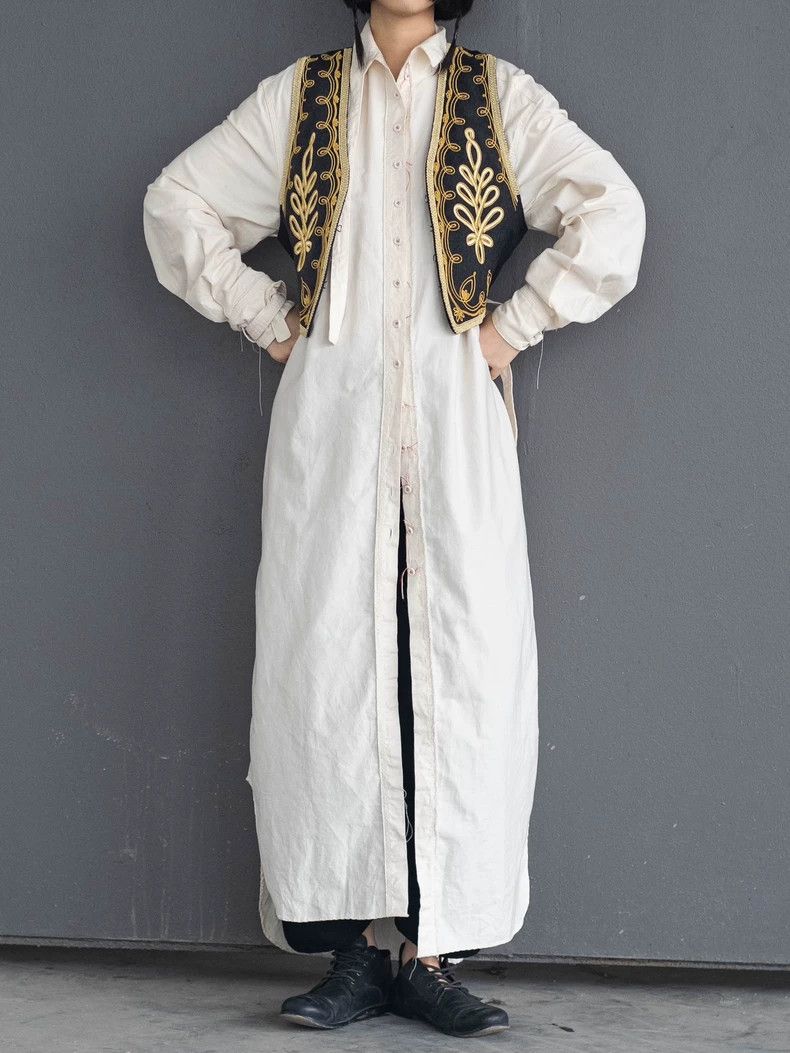 Kenzo KENZO Golden embroidered vest back vintagery Size M / US 6-8 / IT 42-44 - 8 Thumbnail