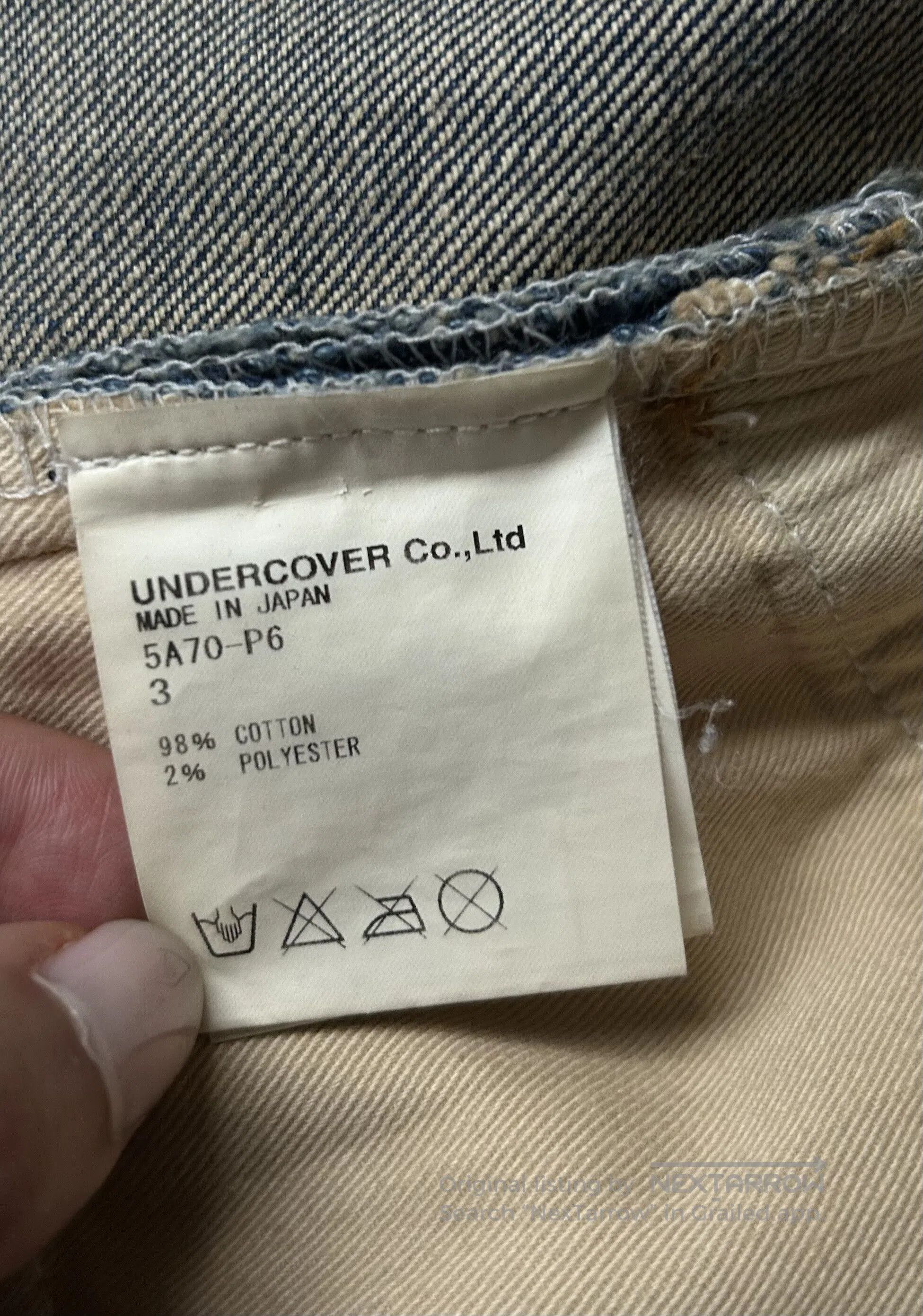 Undercover undercover love lightning denim pants. Size US 32 / EU 48 - 9 Thumbnail